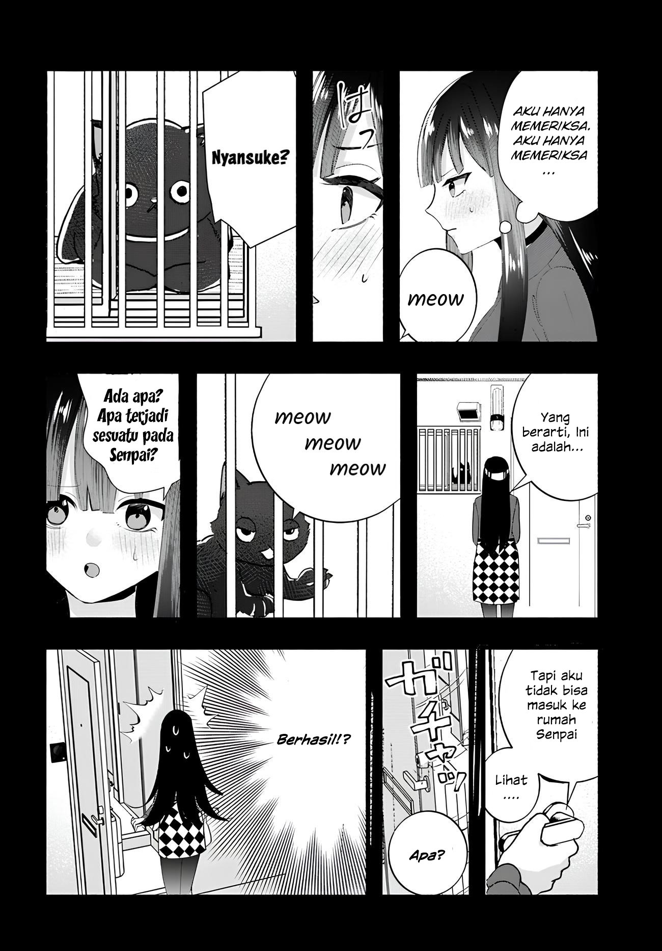 Chiteki de Cool na Kouhai Bijo, Ore no Kaineko ni Naru Chapter 10 - halaman 6