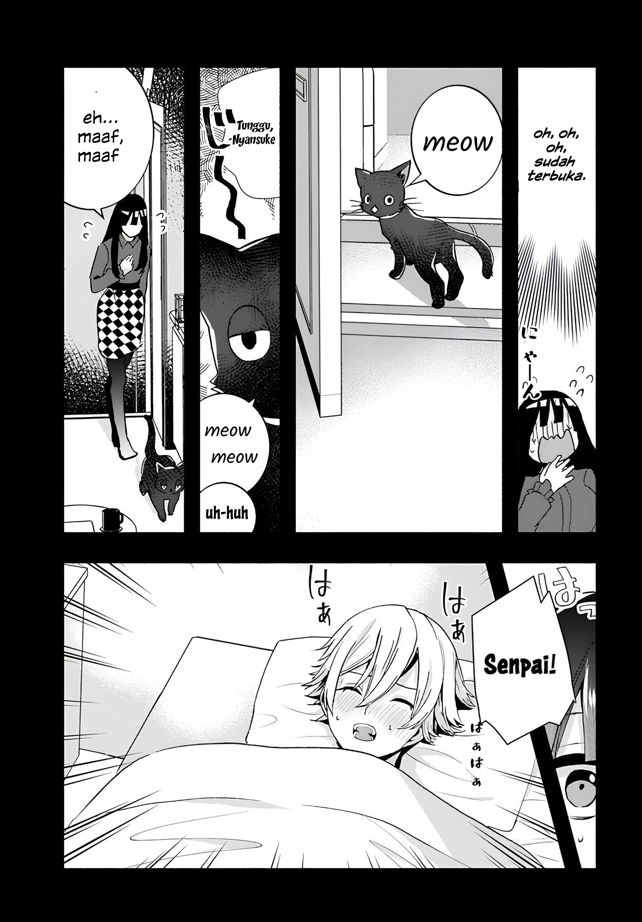 Chiteki de Cool na Kouhai Bijo, Ore no Kaineko ni Naru Chapter 10 - halaman 7