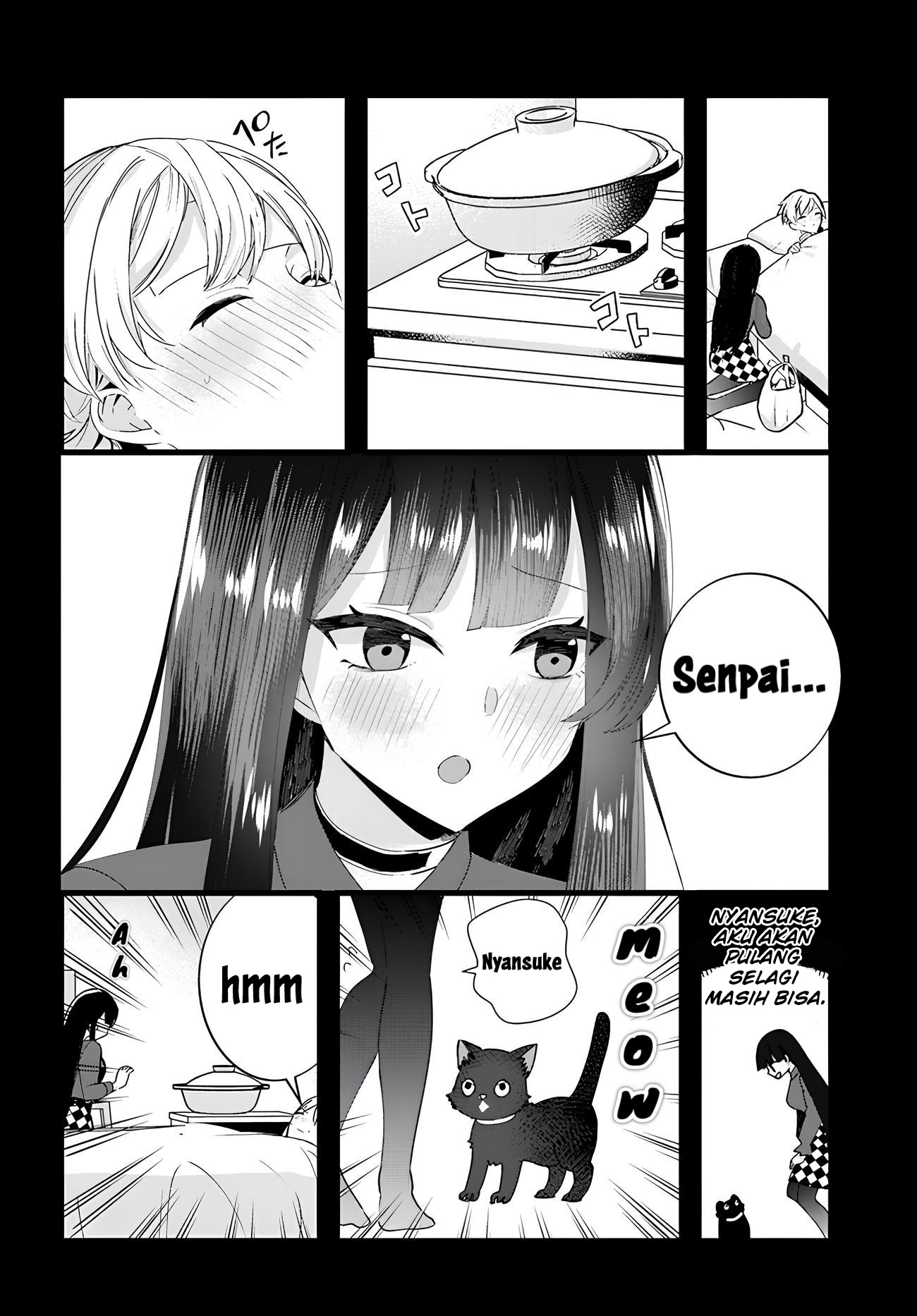 Chiteki de Cool na Kouhai Bijo, Ore no Kaineko ni Naru Chapter 10 - halaman 8
