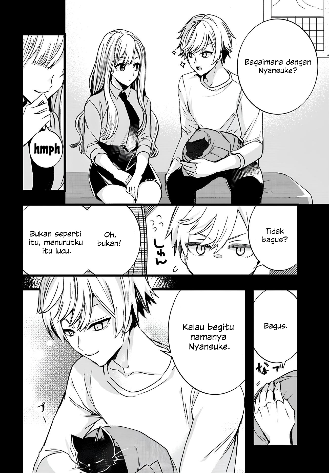 Chiteki de Cool na Kouhai Bijo, Ore no Kaineko ni Naru Chapter 6 - halaman 8