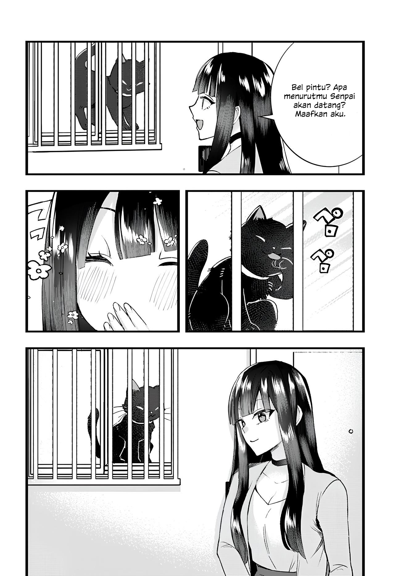 Chiteki de Cool na Kouhai Bijo, Ore no Kaineko ni Naru Chapter 9 - halaman 4