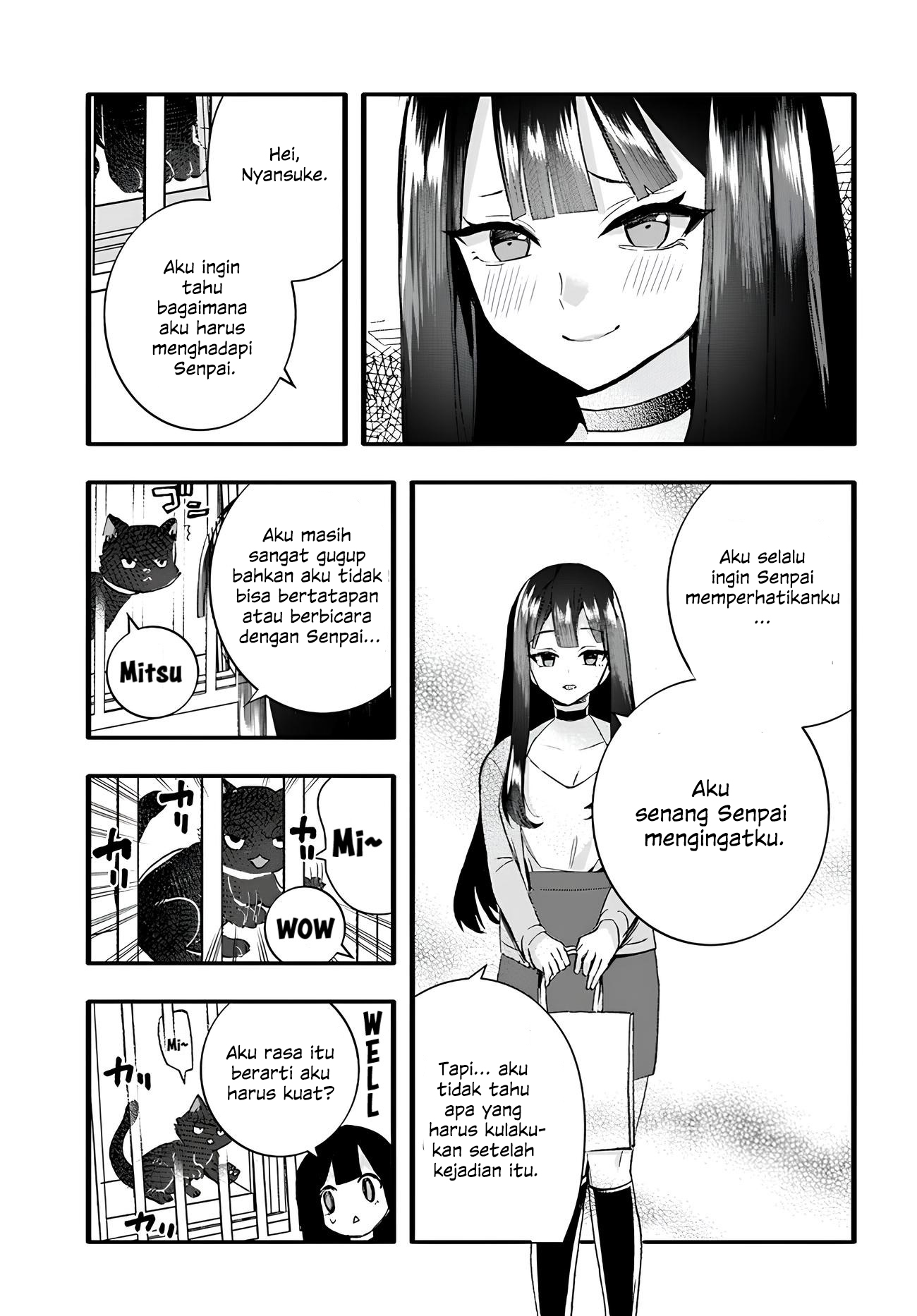 Chiteki de Cool na Kouhai Bijo, Ore no Kaineko ni Naru Chapter 9 - halaman 5