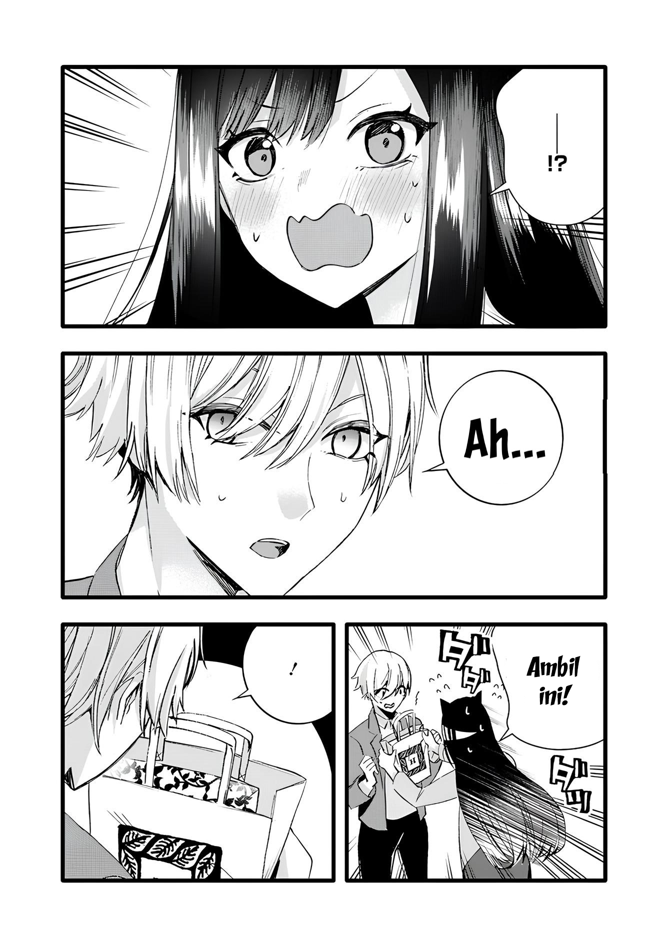 Chiteki de Cool na Kouhai Bijo, Ore no Kaineko ni Naru Chapter 9 - halaman 9