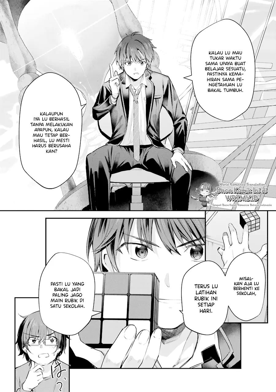 Chitose-kun is Inside a Ramune Bottle Chapter 4 - halaman 18