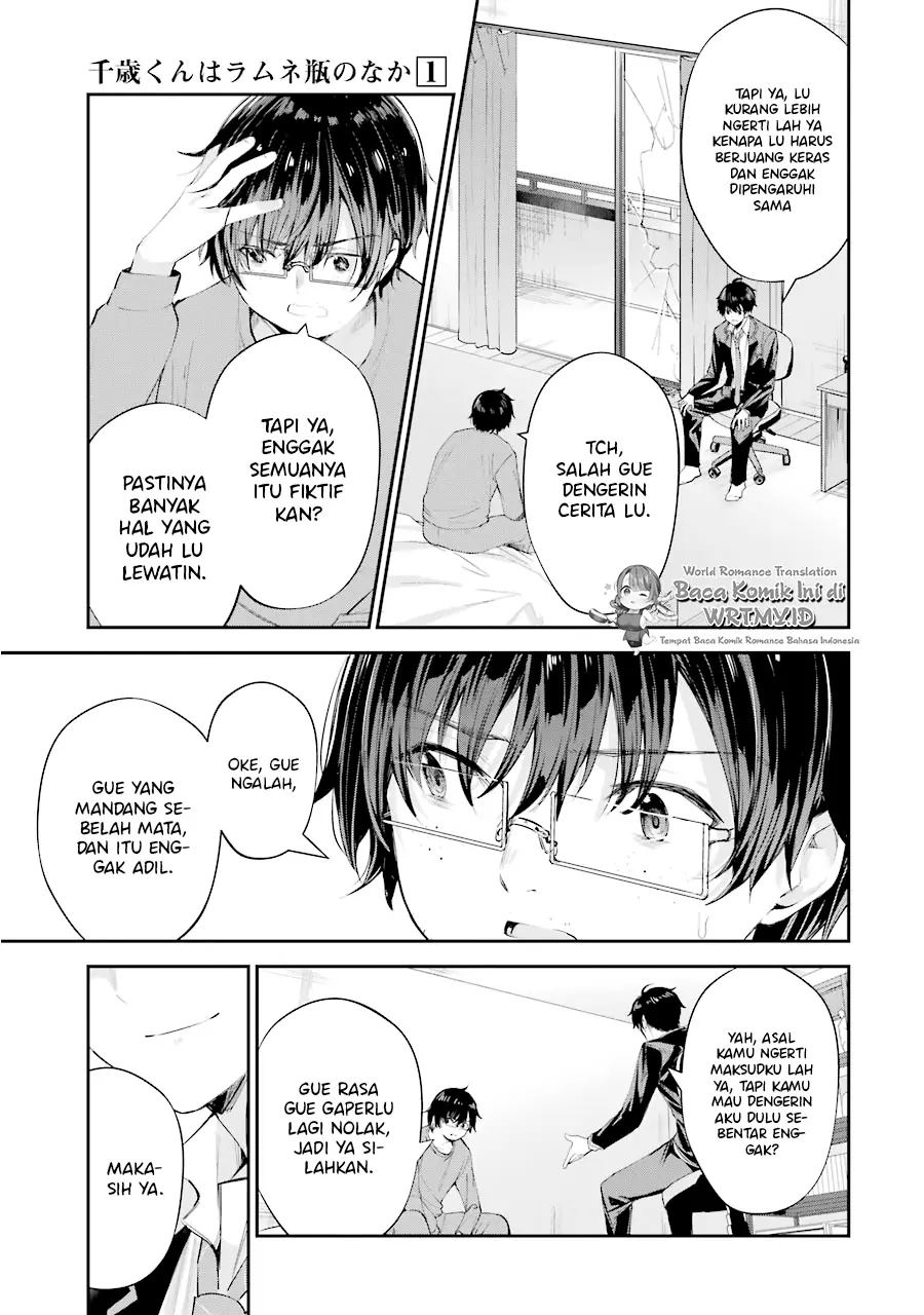 Chitose-kun is Inside a Ramune Bottle Chapter 4 - halaman 38
