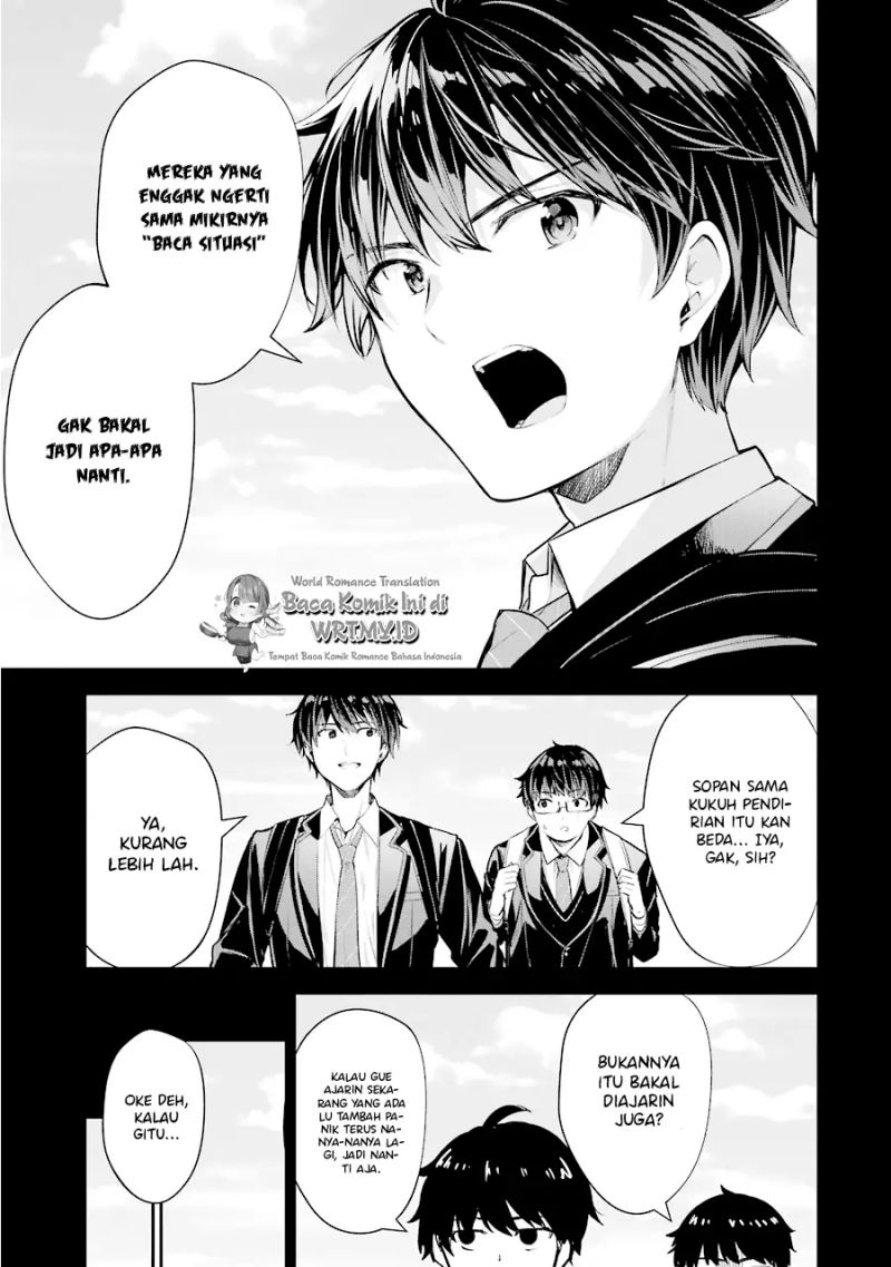 Chitose-kun is Inside a Ramune Bottle Chapter 6 - halaman 11