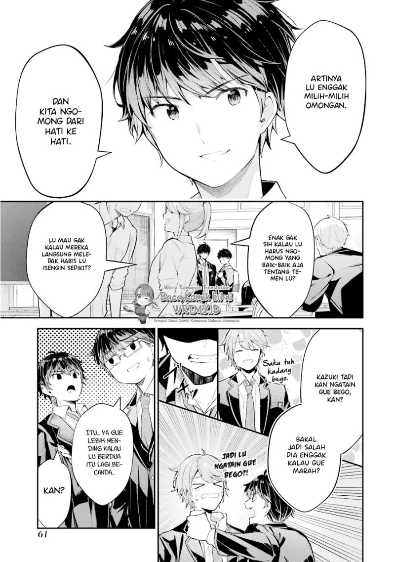 Chitose-kun is Inside a Ramune Bottle Chapter 6 - halaman 19