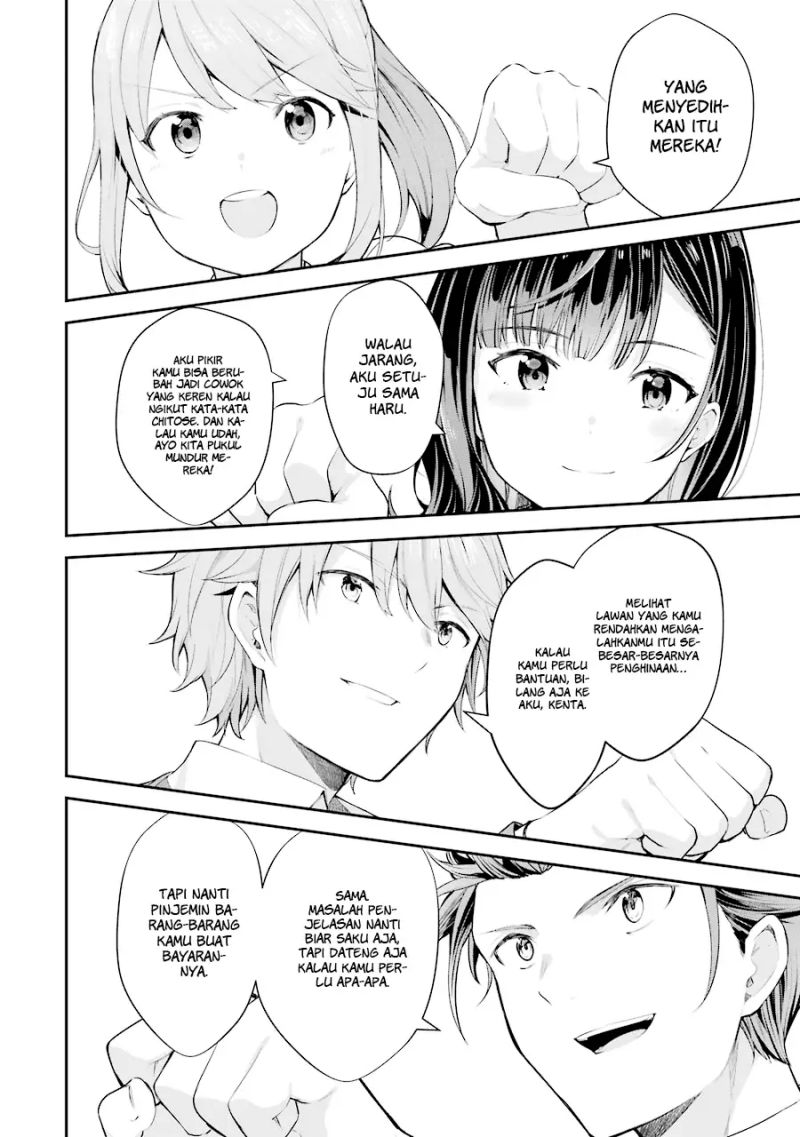 Chitose-kun is Inside a Ramune Bottle Chapter 6 - halaman 36