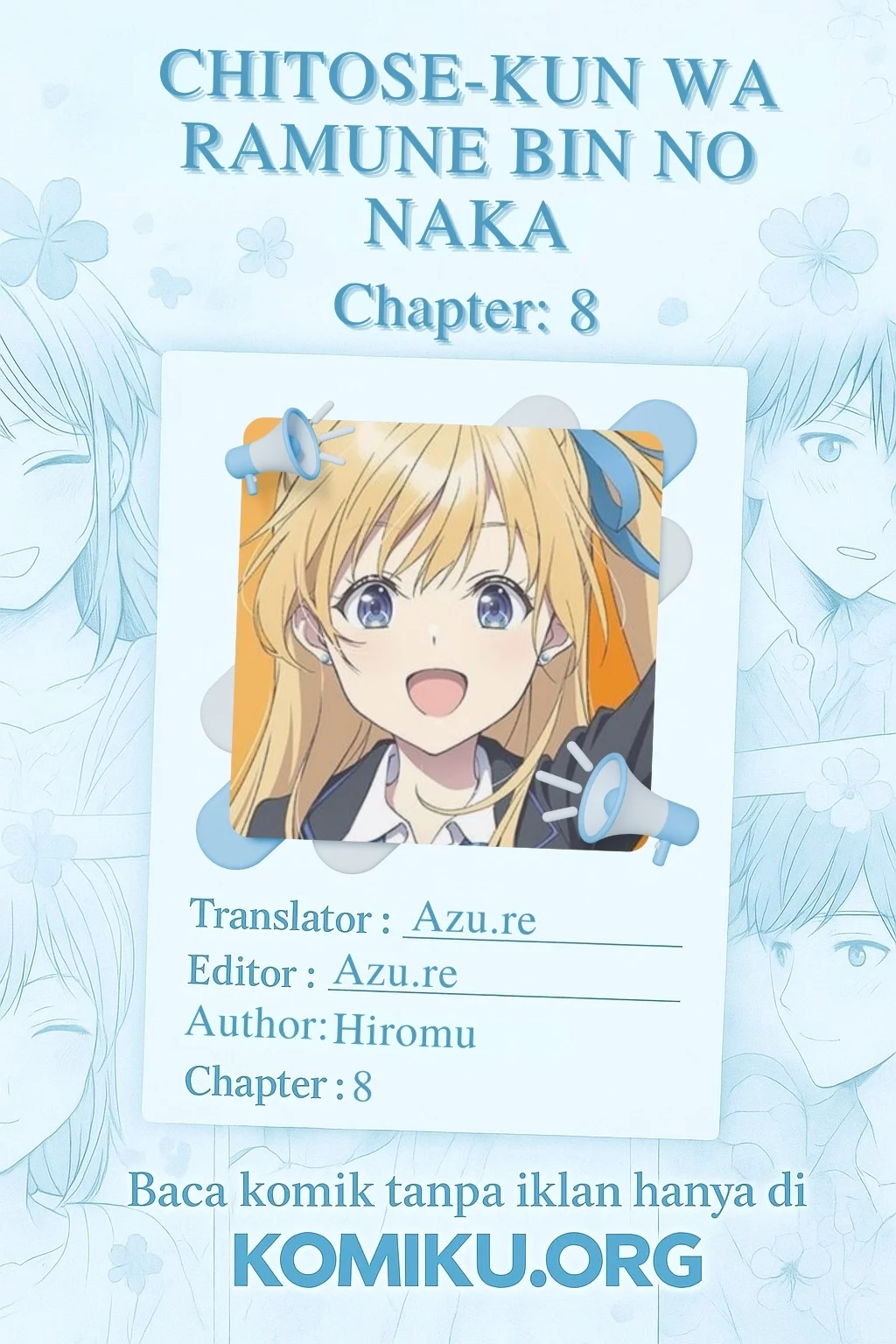 Chitose-kun is Inside a Ramune Bottle Chapter 8 - halaman 1