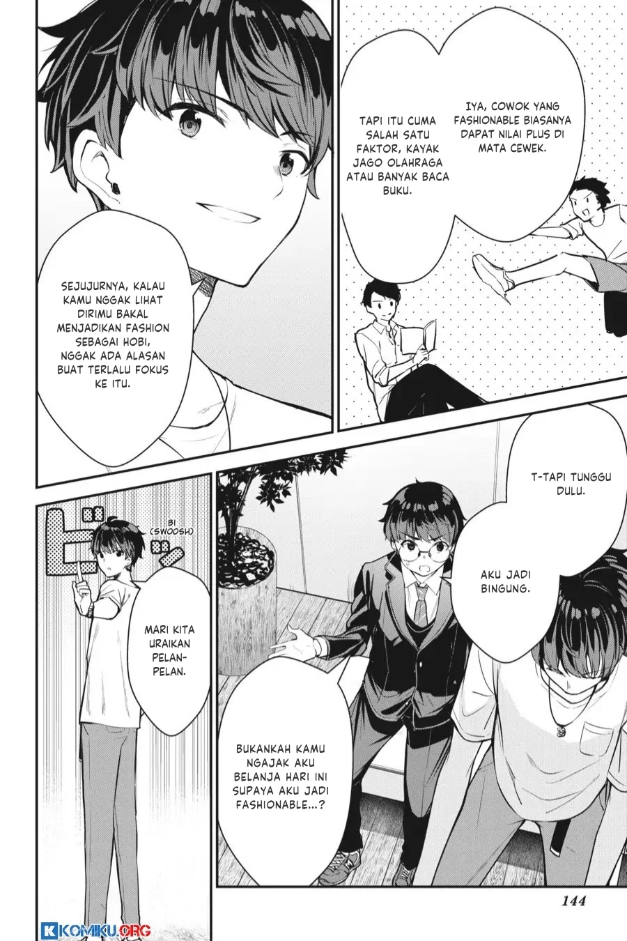 Chitose-kun is Inside a Ramune Bottle Chapter 8 - halaman 21