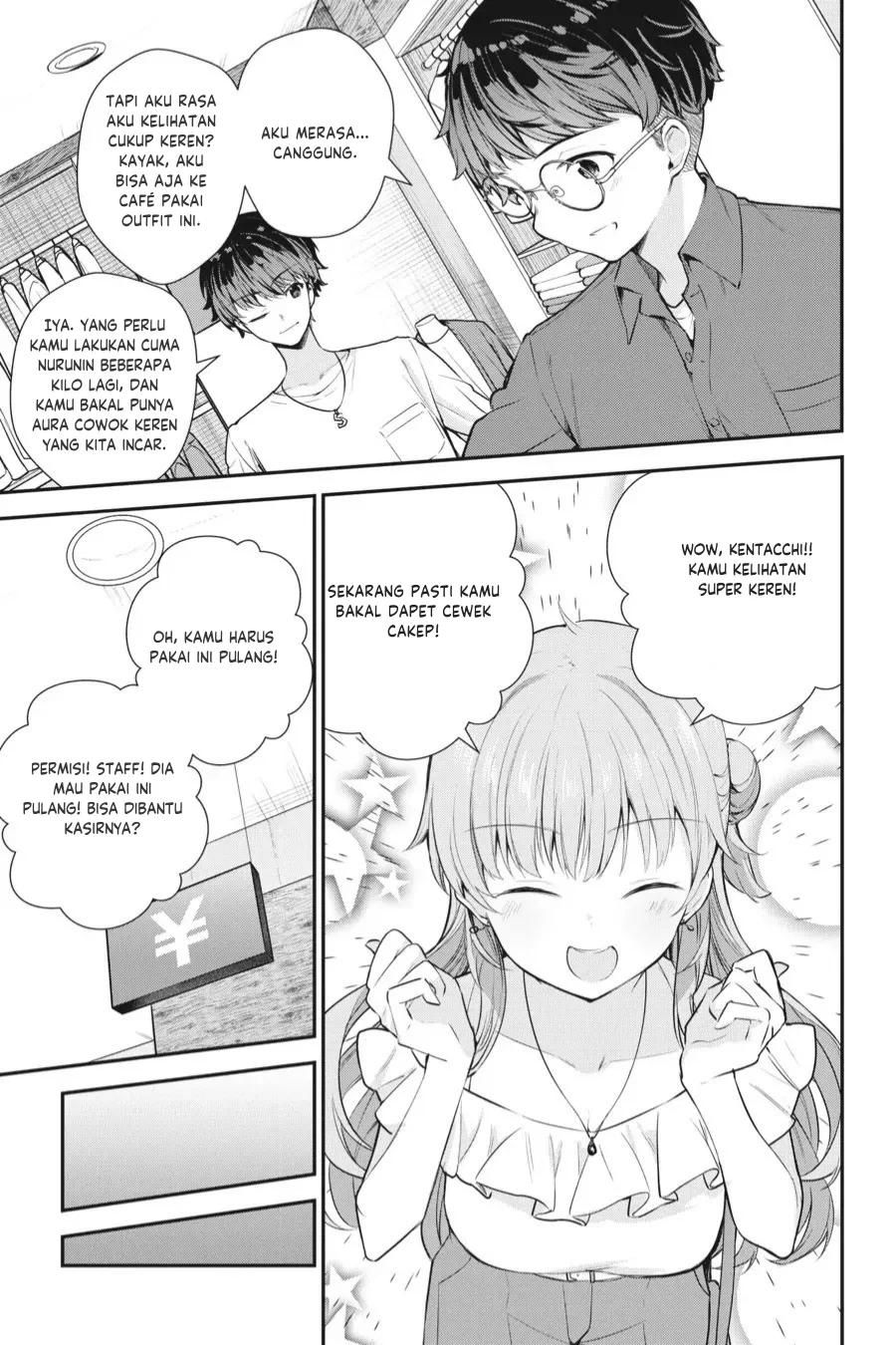 Chitose-kun is Inside a Ramune Bottle Chapter 8 - halaman 34