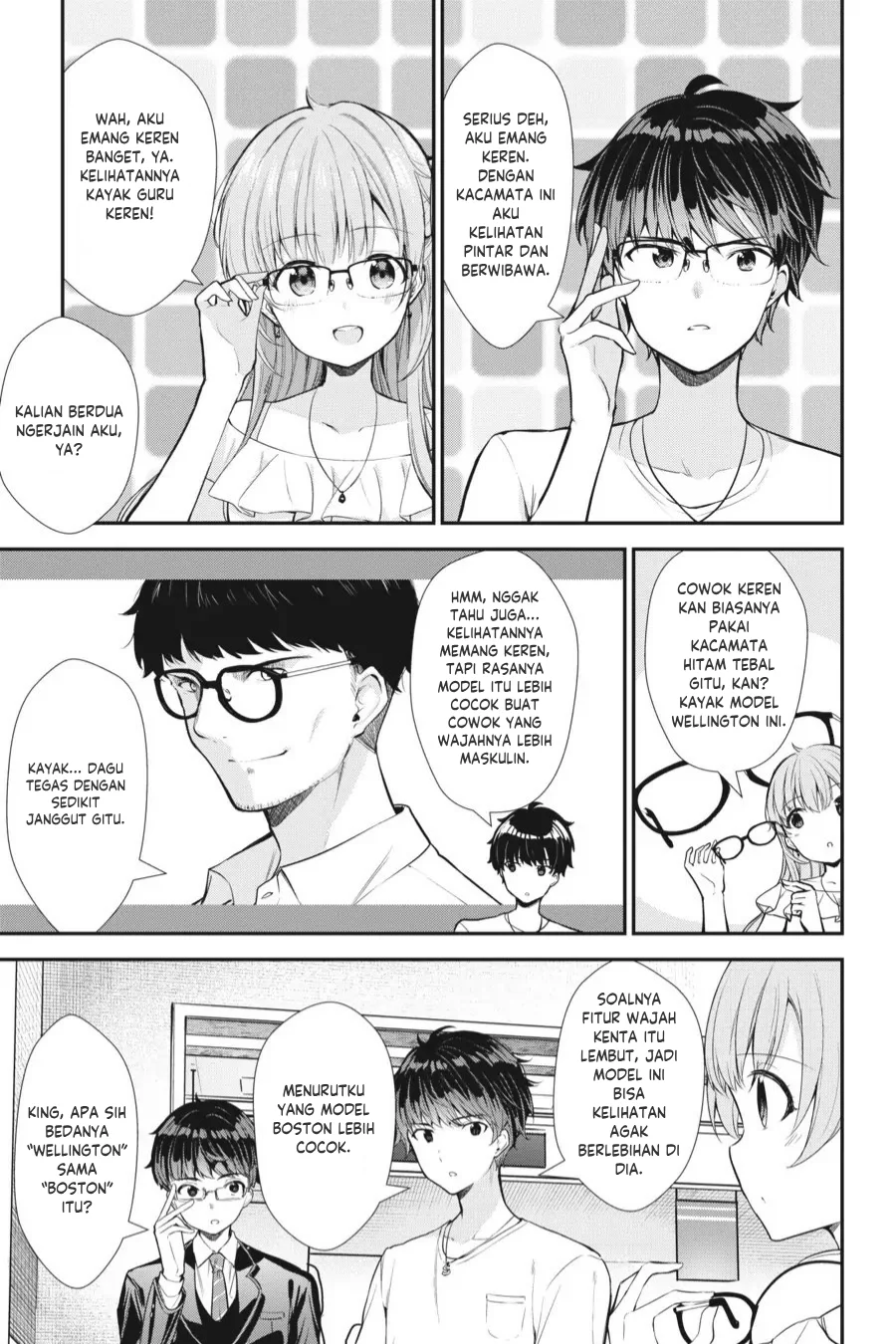 Chitose-kun is Inside a Ramune Bottle Chapter 8 - halaman 4