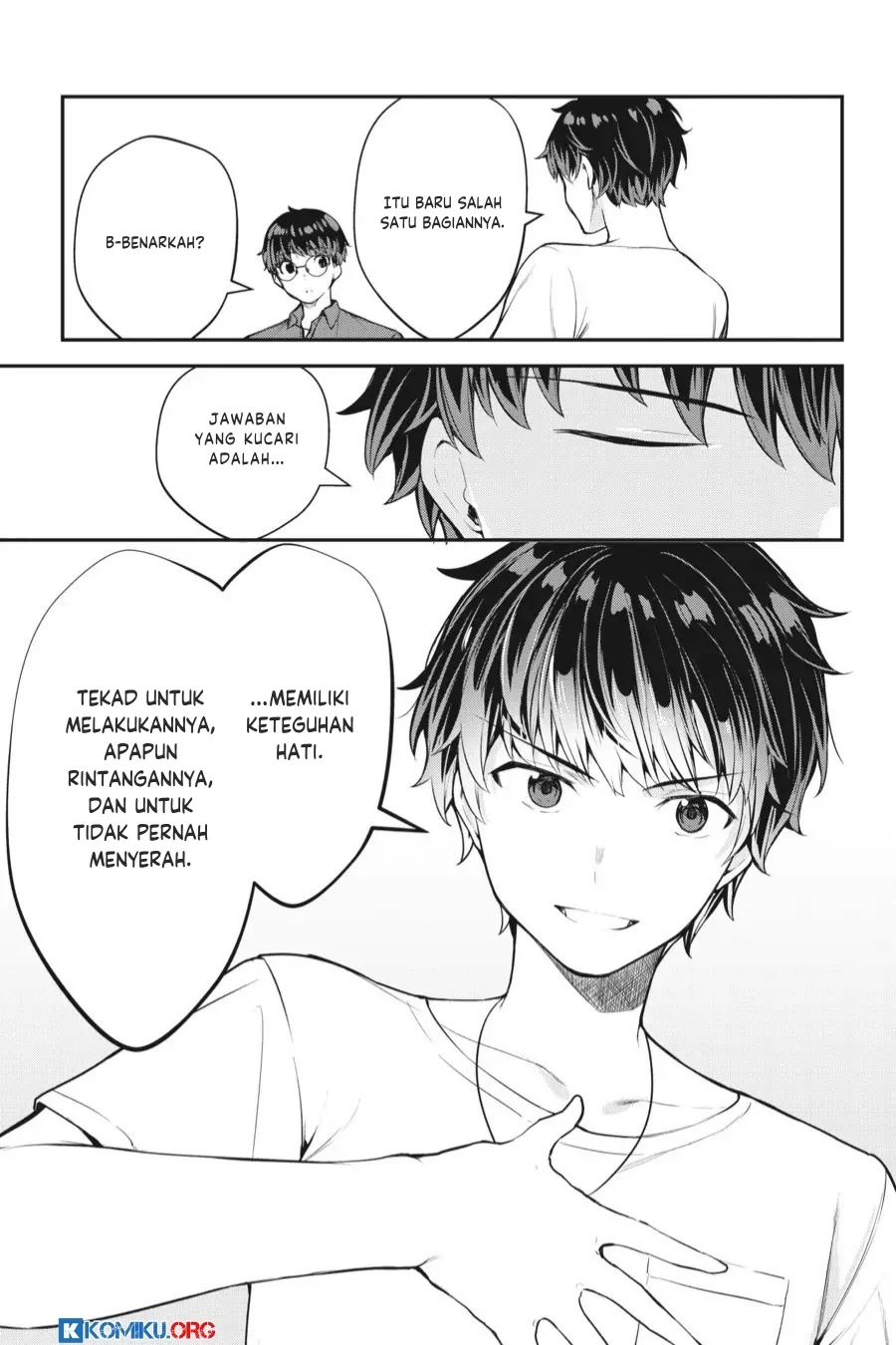 Chitose-kun is Inside a Ramune Bottle Chapter 8 - halaman 44