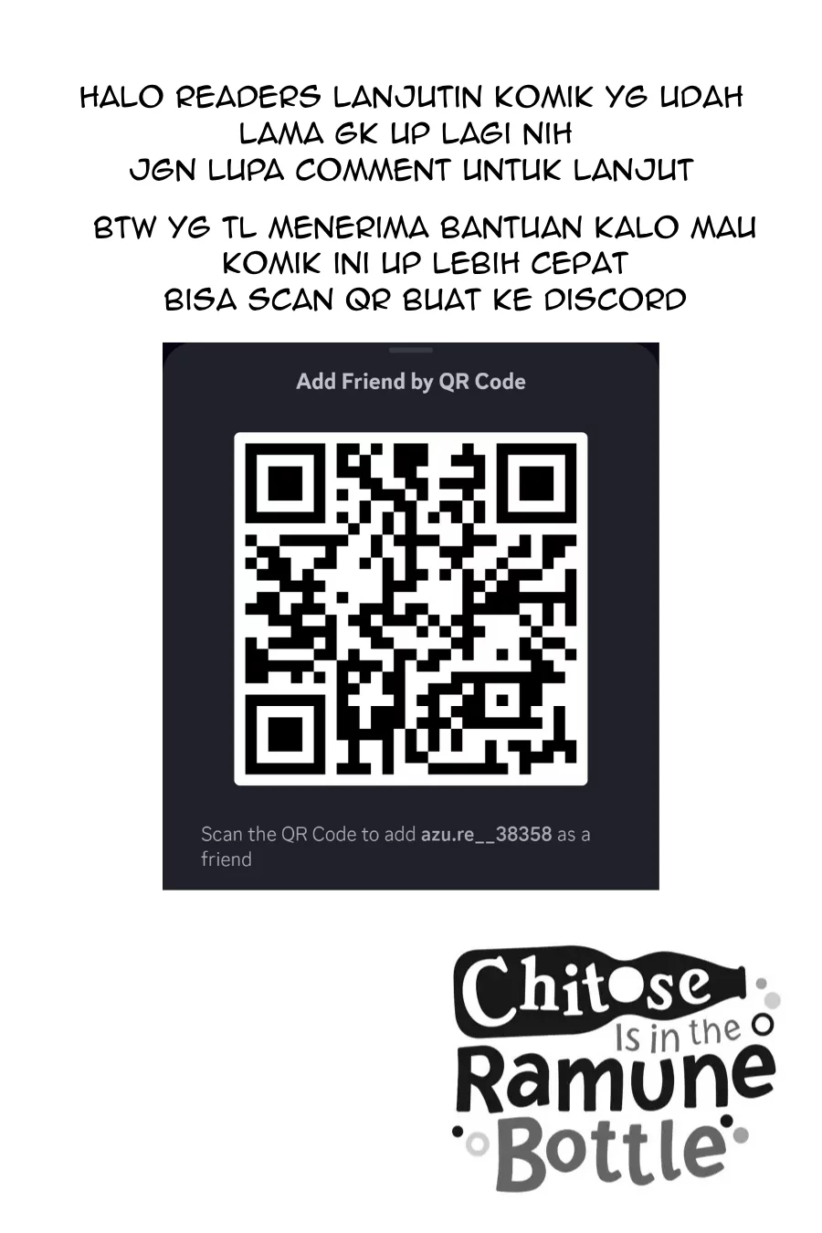 Chitose-kun is Inside a Ramune Bottle Chapter 8 - halaman 56
