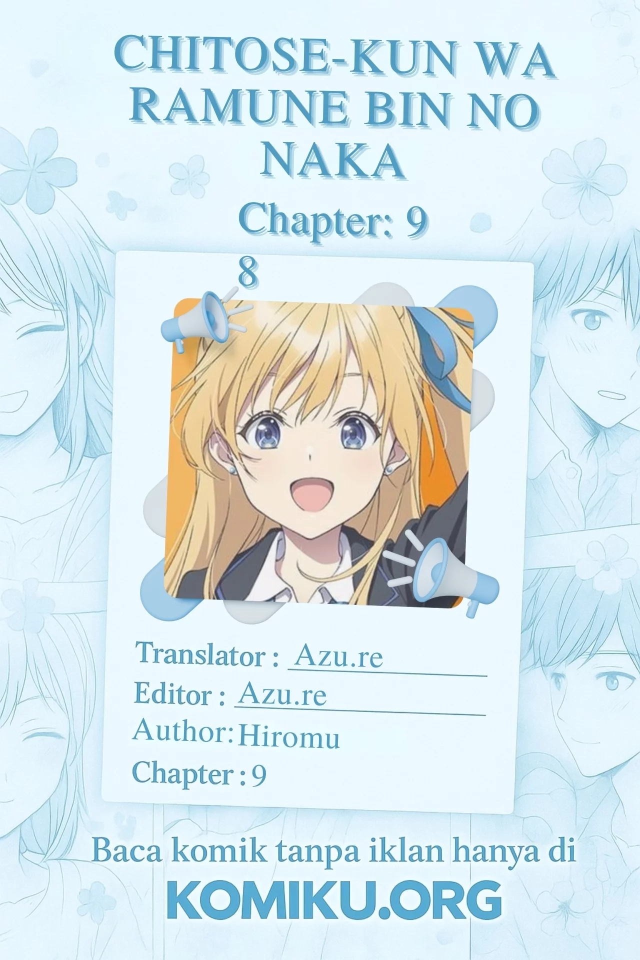 Chitose-kun is Inside a Ramune Bottle Chapter 9 - halaman 1