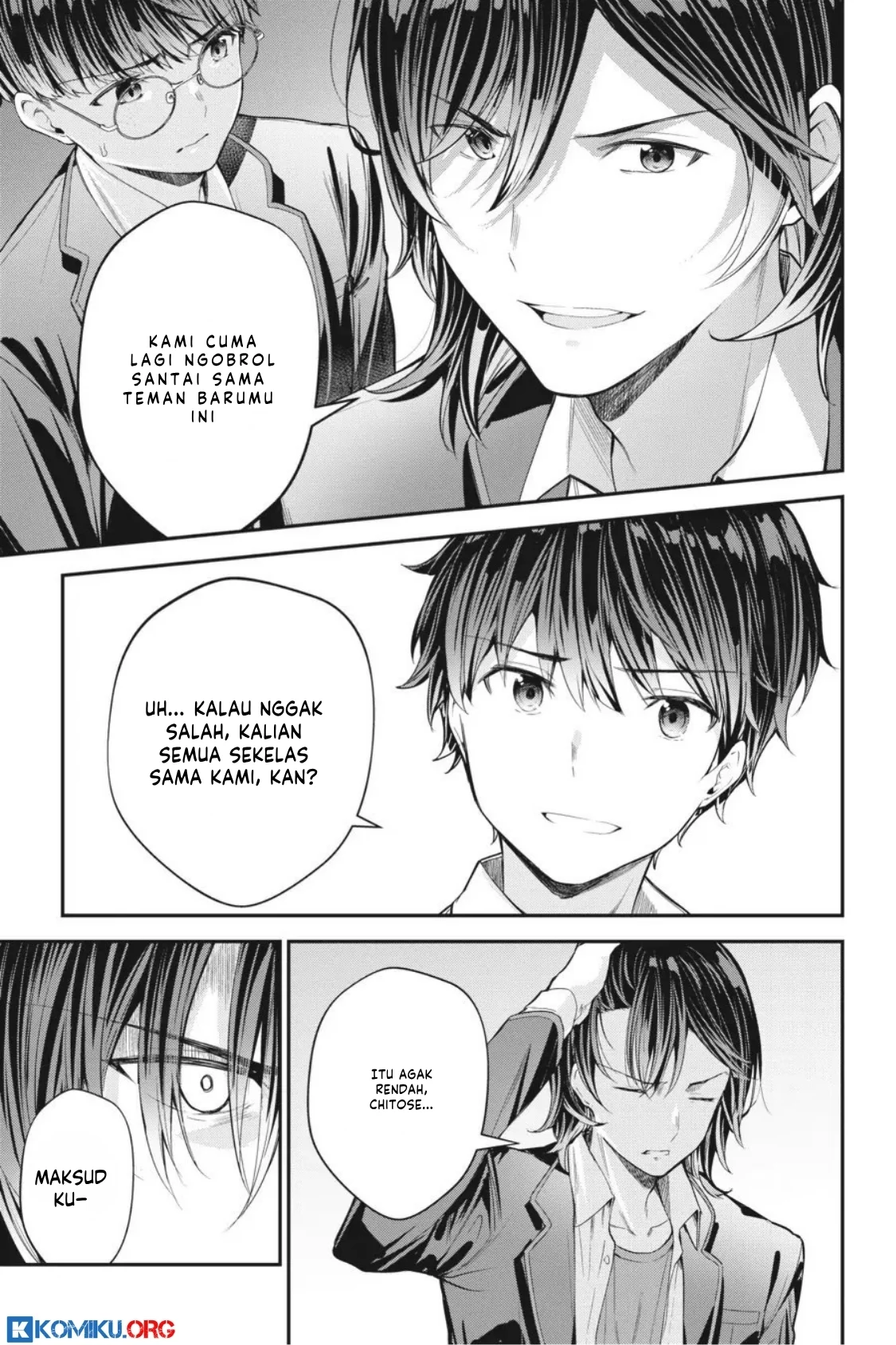 Chitose-kun is Inside a Ramune Bottle Chapter 9 - halaman 13