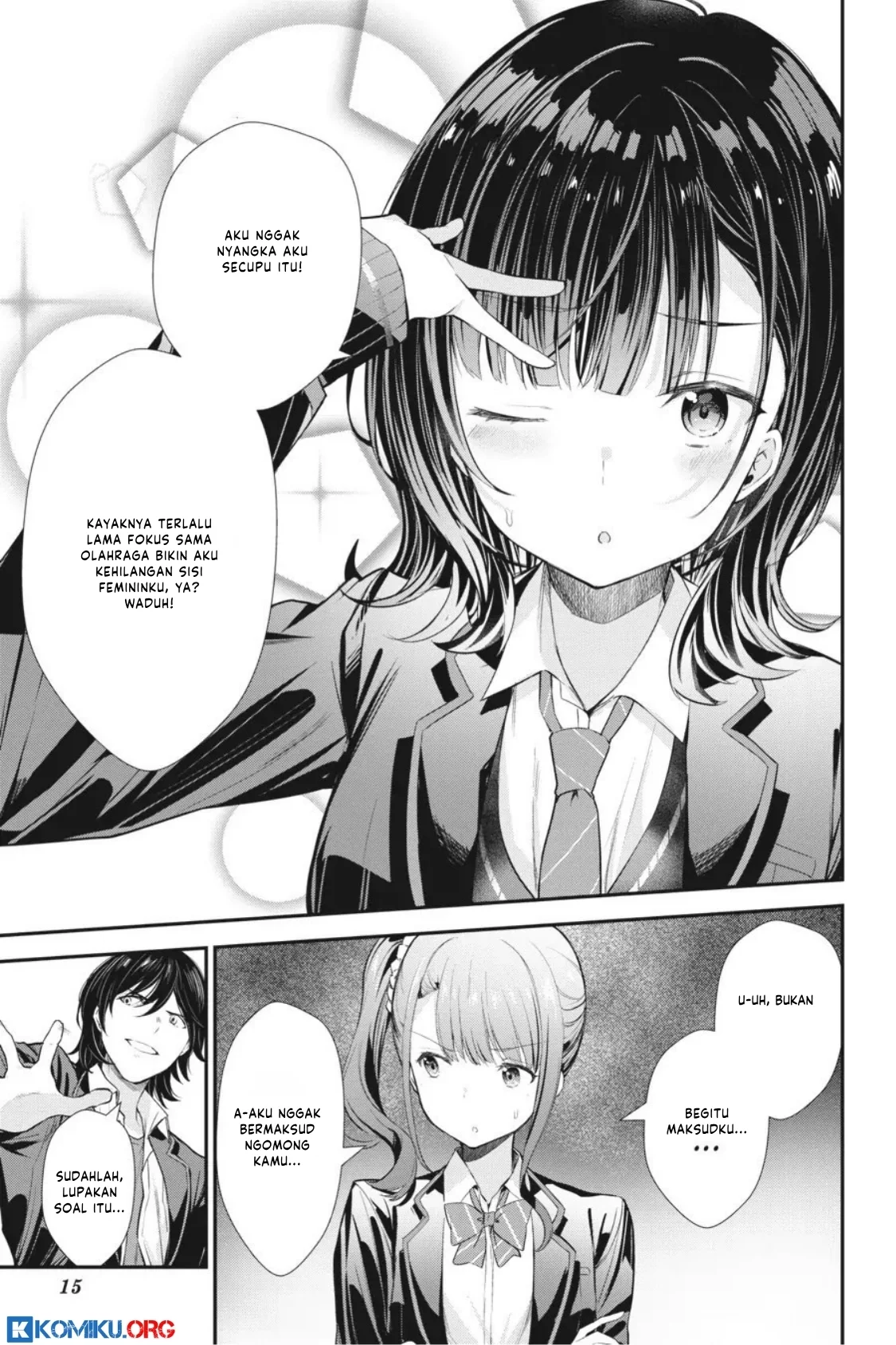Chitose-kun is Inside a Ramune Bottle Chapter 9 - halaman 17