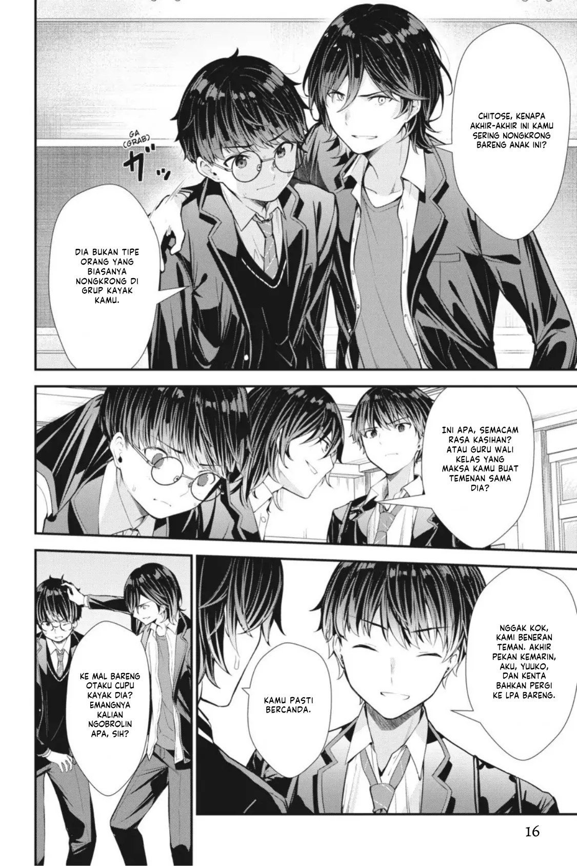 Chitose-kun is Inside a Ramune Bottle Chapter 9 - halaman 18