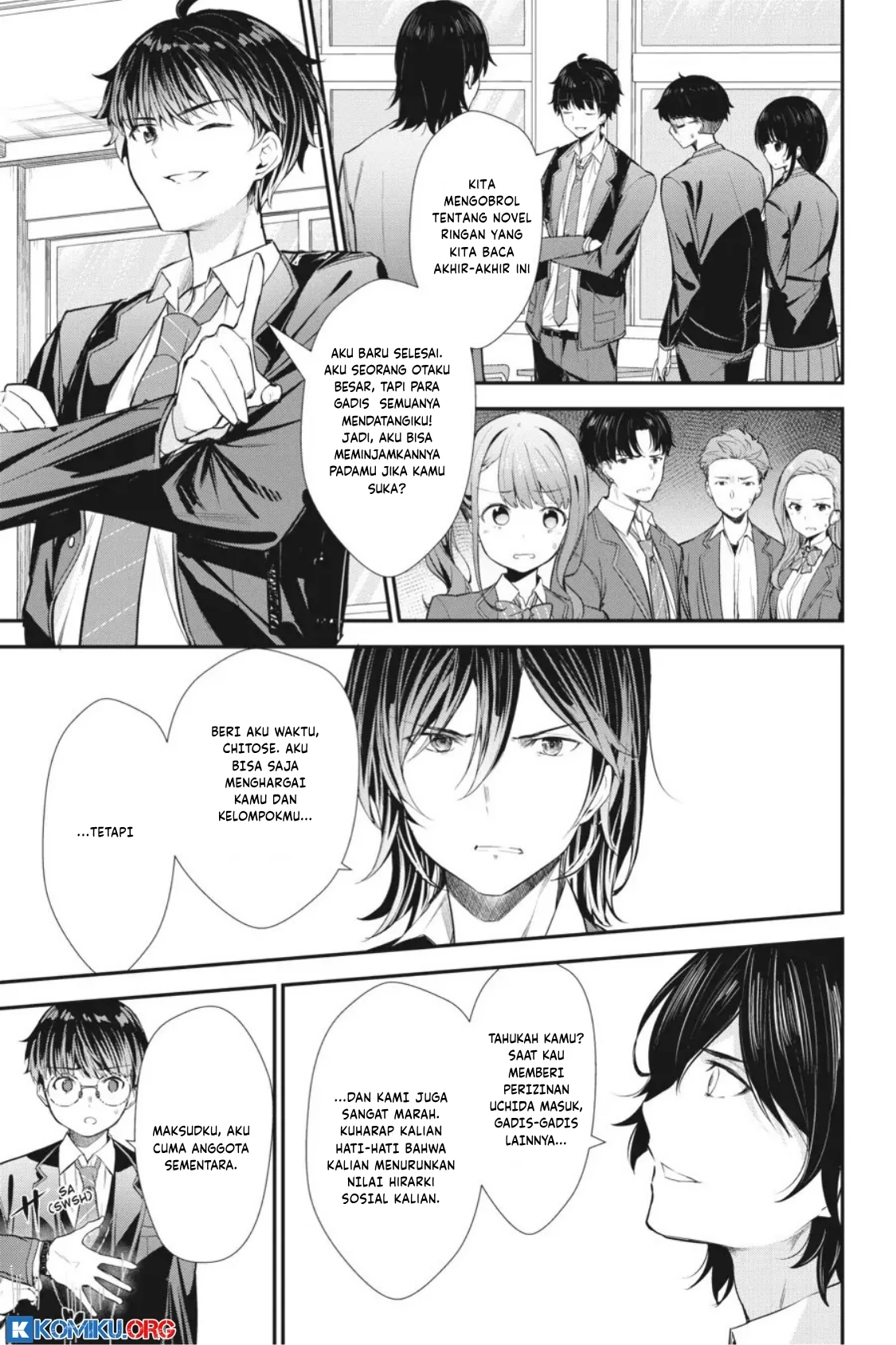 Chitose-kun is Inside a Ramune Bottle Chapter 9 - halaman 19