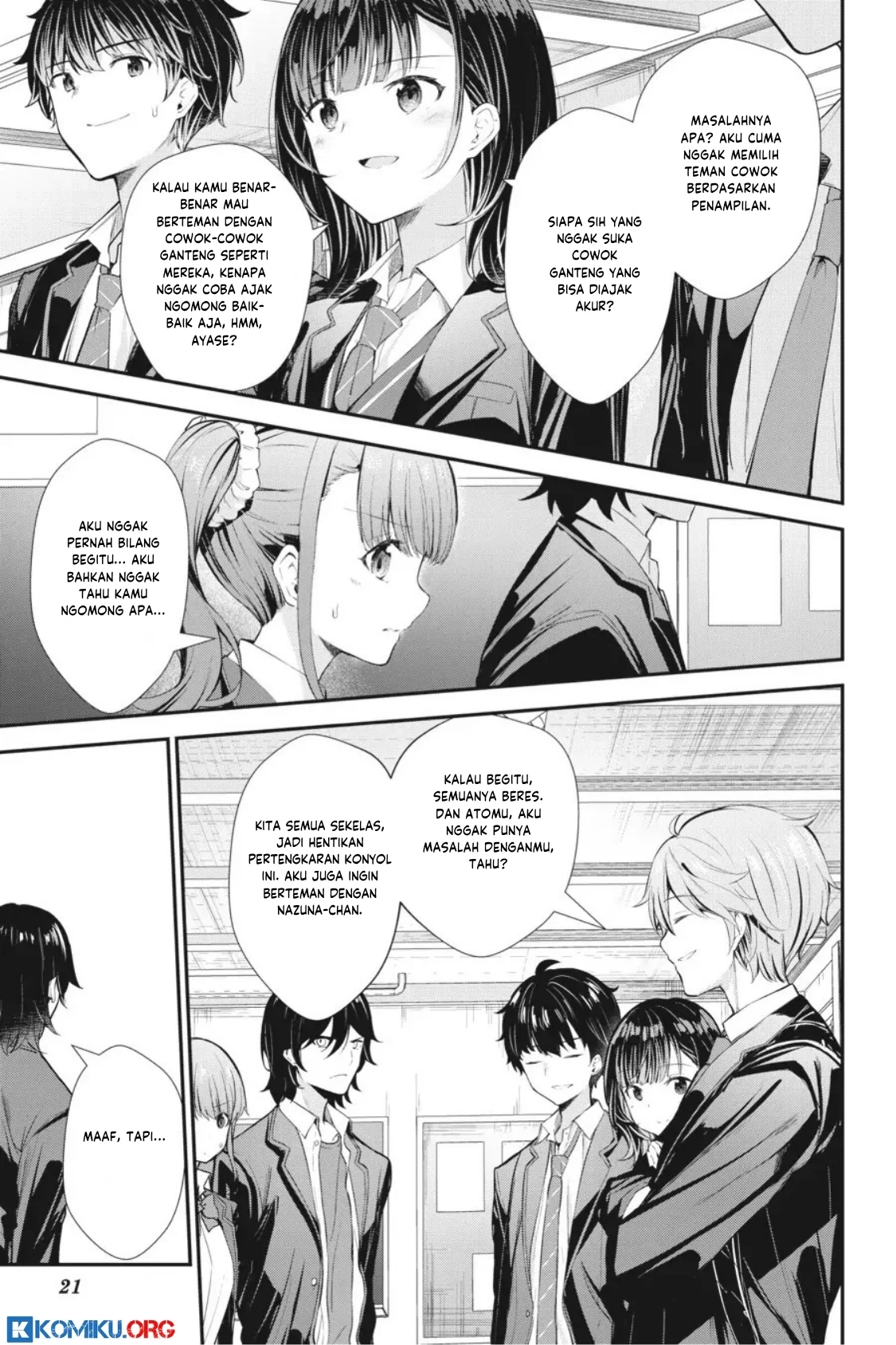 Chitose-kun is Inside a Ramune Bottle Chapter 9 - halaman 23