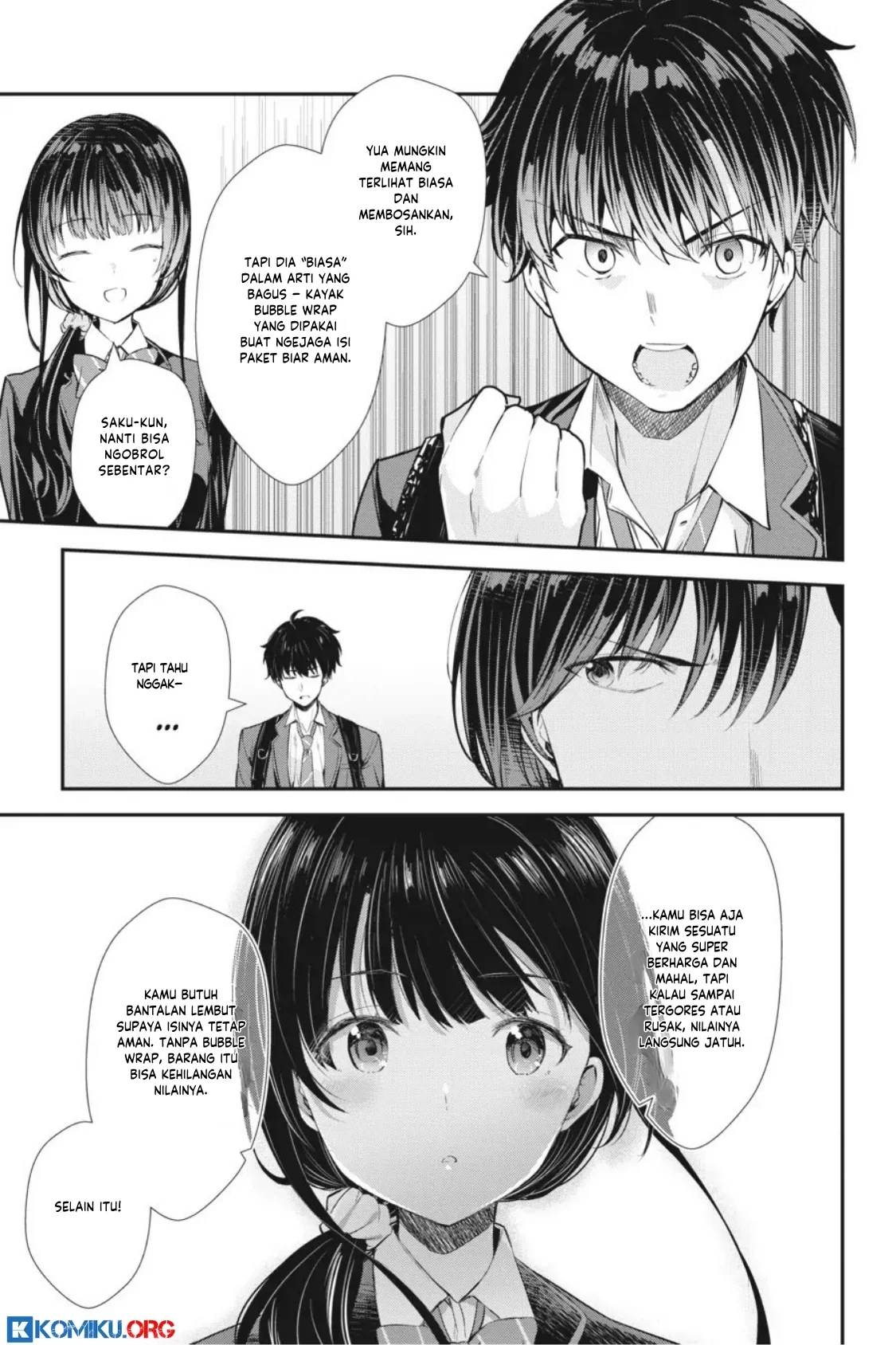 Chitose-kun is Inside a Ramune Bottle Chapter 9 - halaman 25