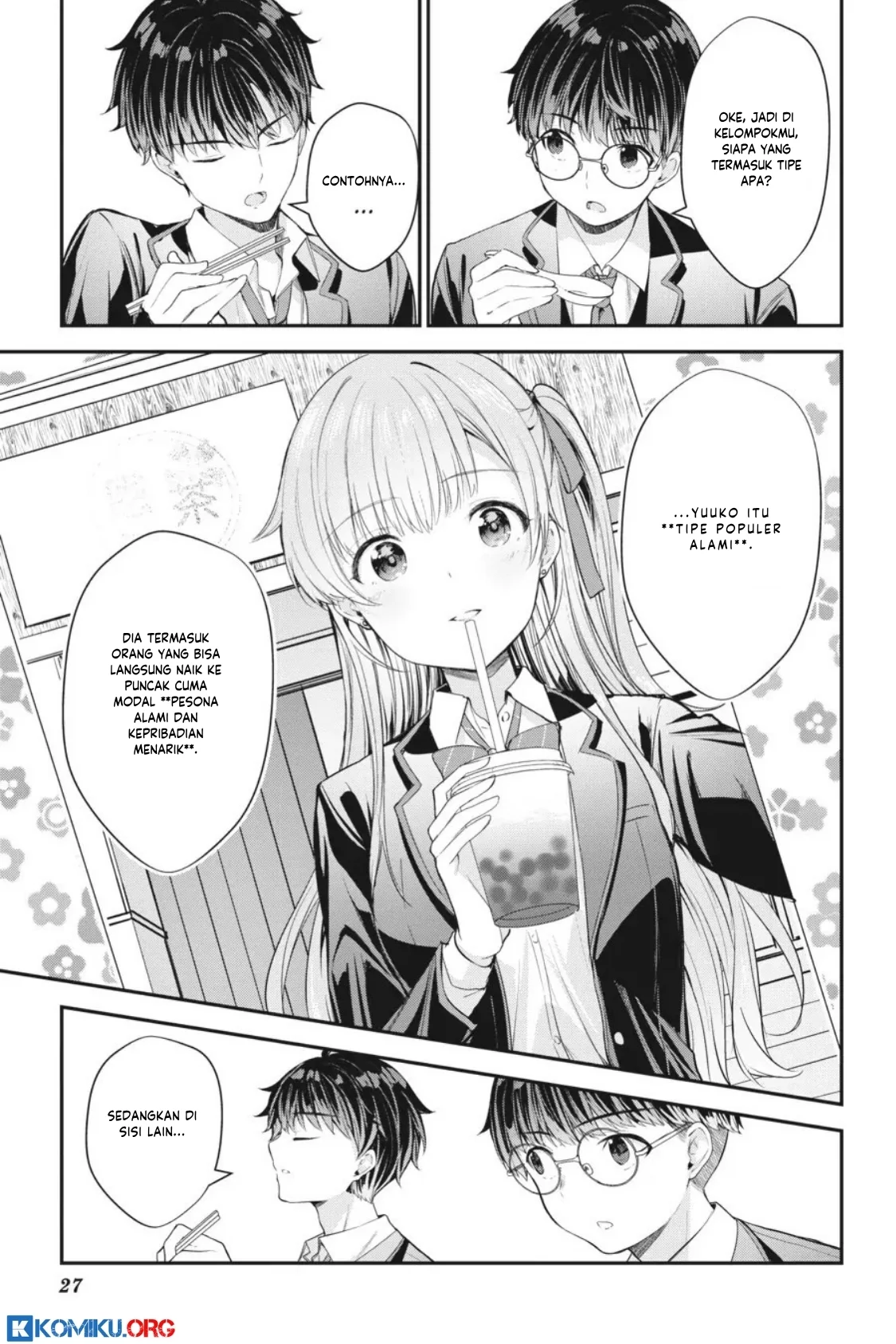 Chitose-kun is Inside a Ramune Bottle Chapter 9 - halaman 29