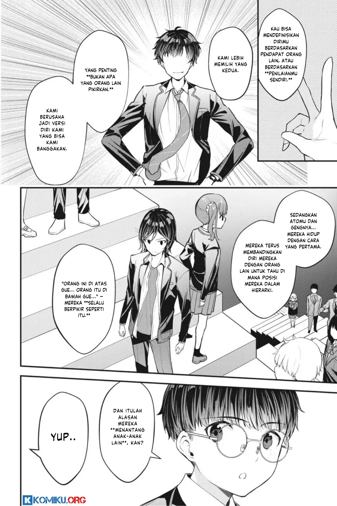 Chitose-kun is Inside a Ramune Bottle Chapter 9 - halaman 36