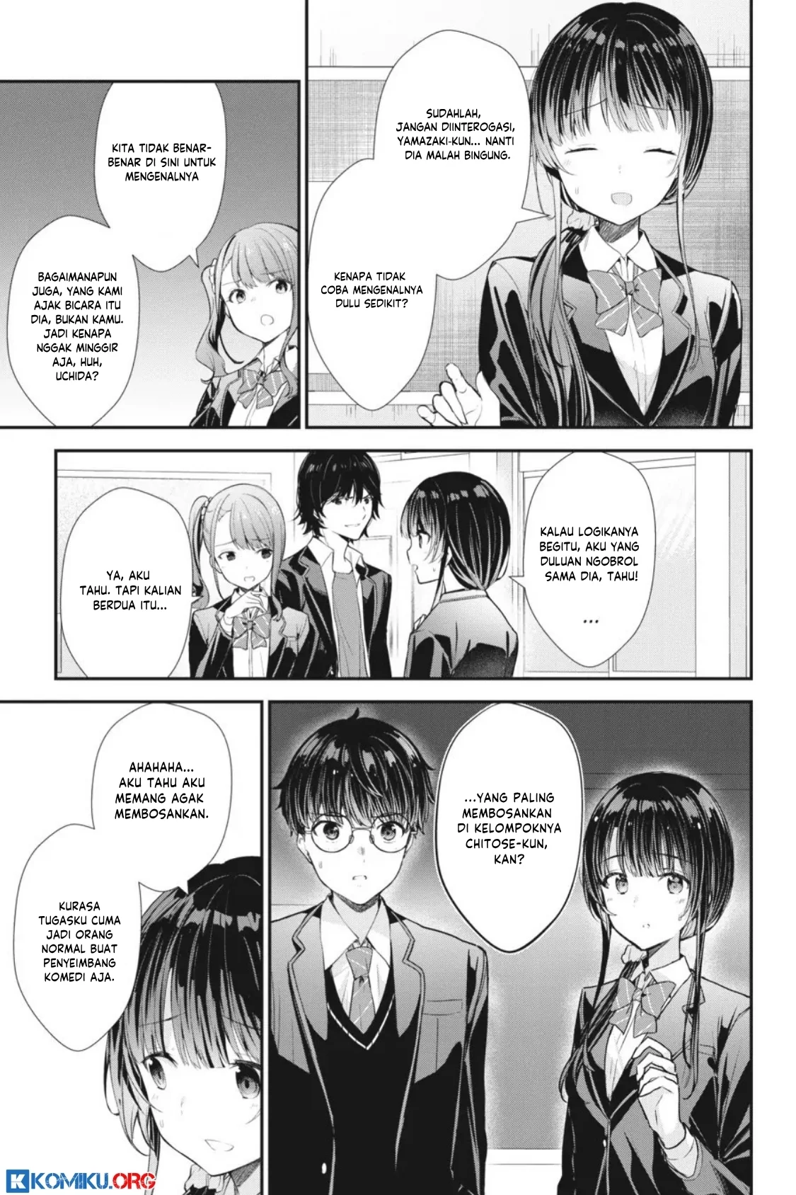 Chitose-kun is Inside a Ramune Bottle Chapter 9 - halaman 7