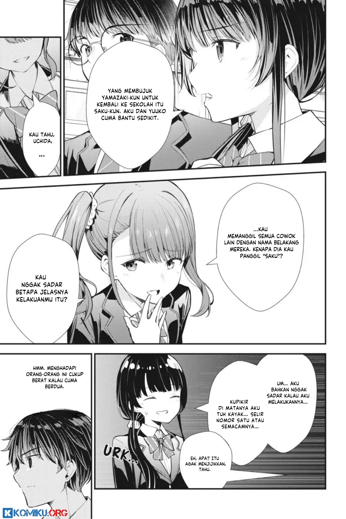 Chitose-kun is Inside a Ramune Bottle Chapter 9 - halaman 9