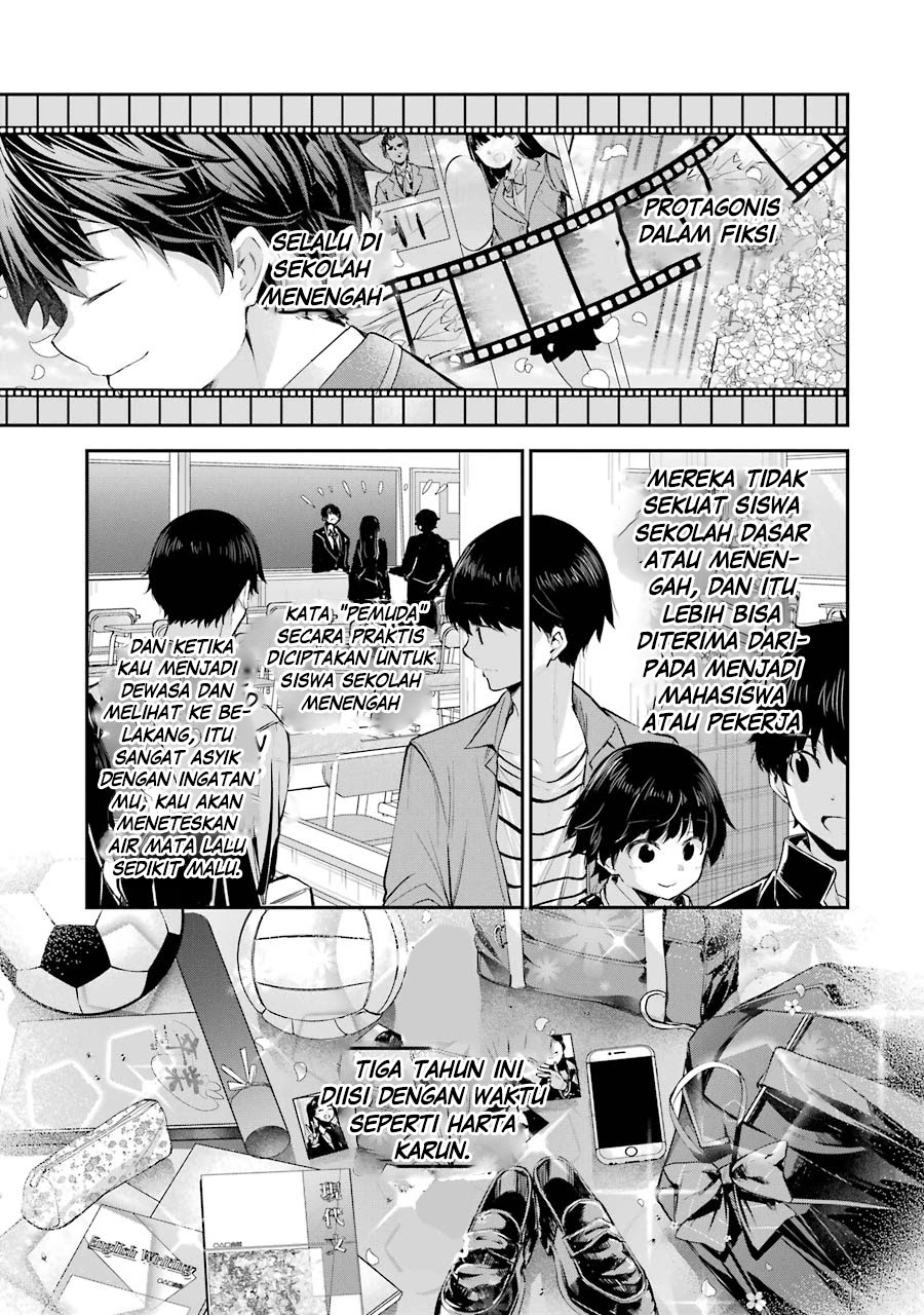 Chitose-kun wa Ramune Bin no Naka Chapter 1.1 - halaman 4