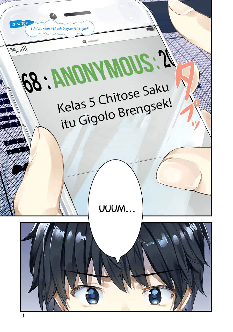 Chitose-kun wa Ramune Bin no Naka Chapter 1 - halaman 3