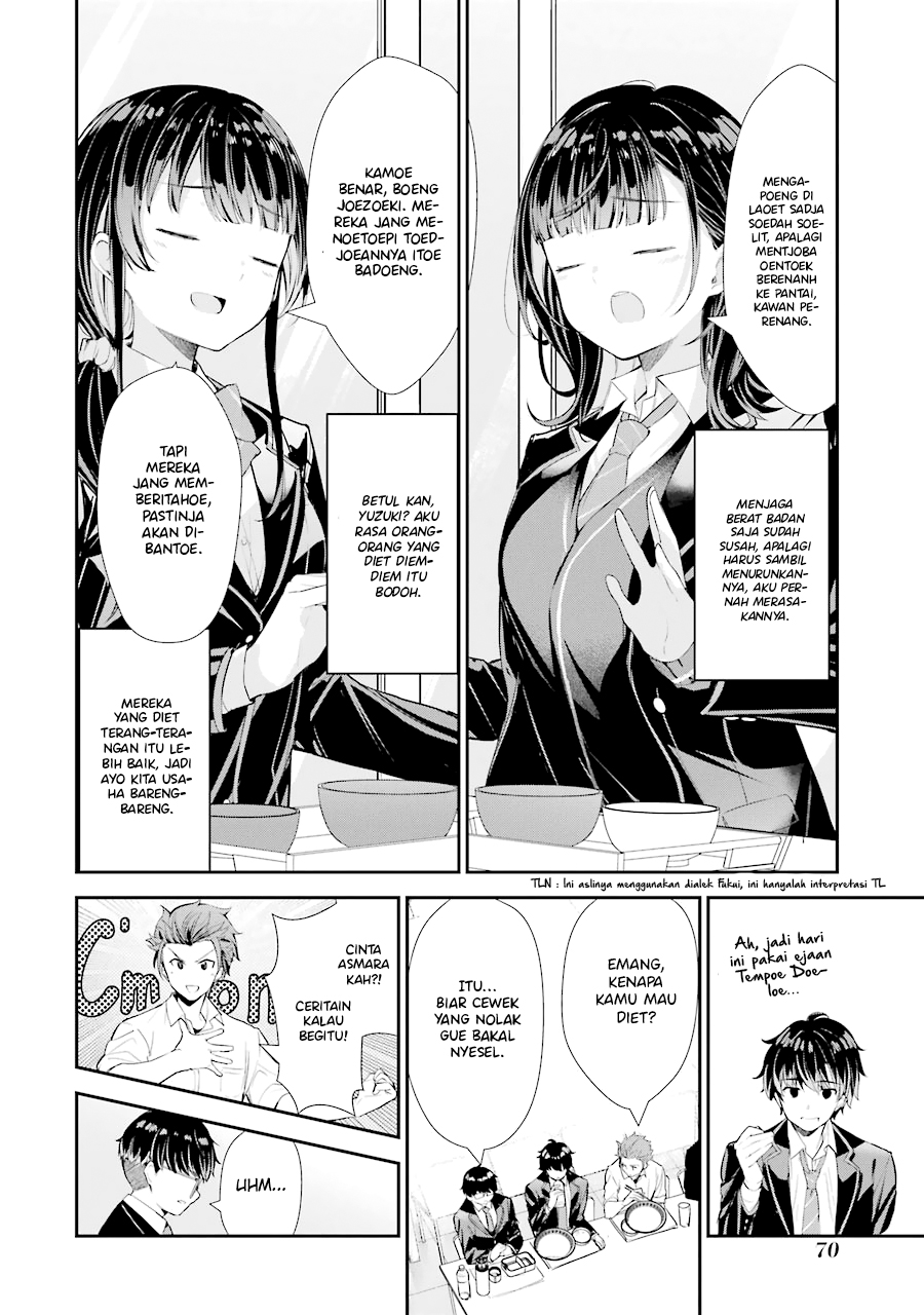 Chitose-kun wa Ramune Bin no Naka Chapter 6 - halaman 28