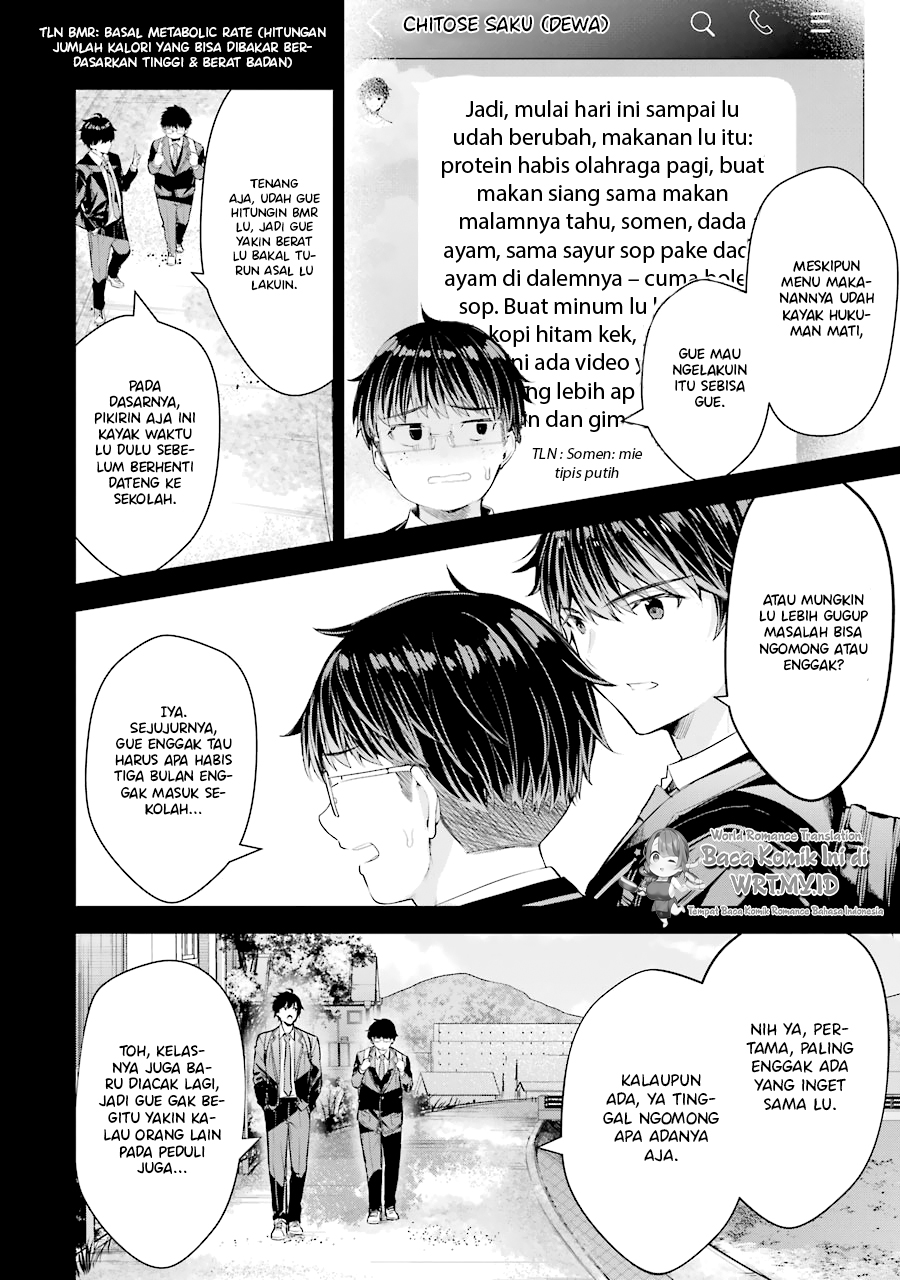 Chitose-kun wa Ramune Bin no Naka Chapter 6 - halaman 6