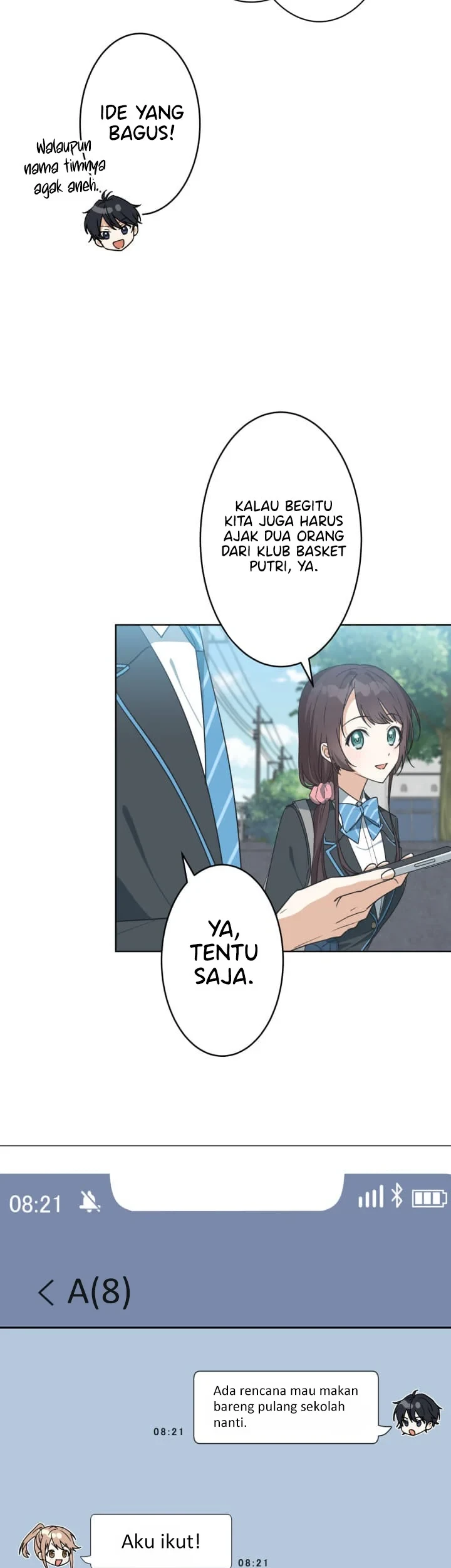 Chitose-kun wa Ramune Bin no Naka (Webtoon) Chapter 1 - halaman 34