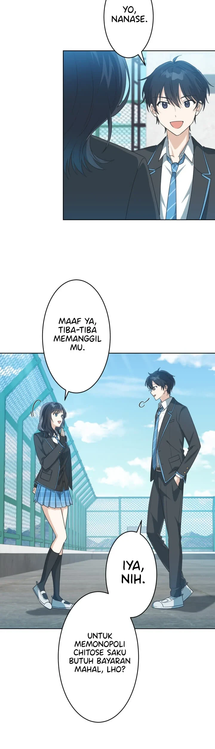 Chitose-kun wa Ramune Bin no Naka (Webtoon) Chapter 1 - halaman 44