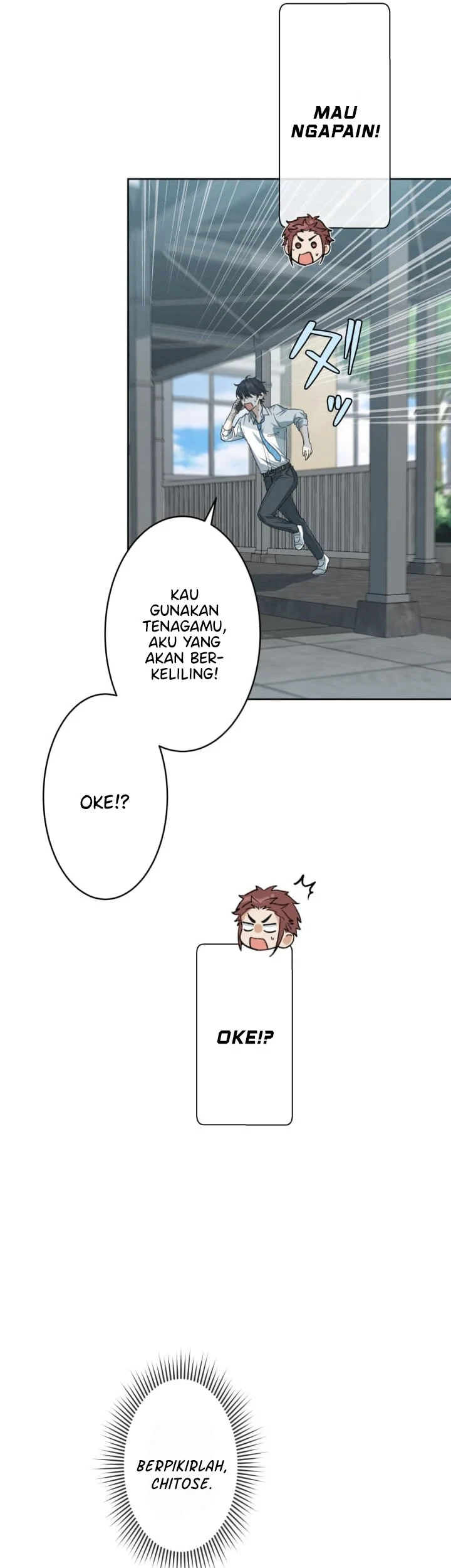 Chitose-kun wa Ramune Bin no Naka (Webtoon) Chapter 10 - halaman 23