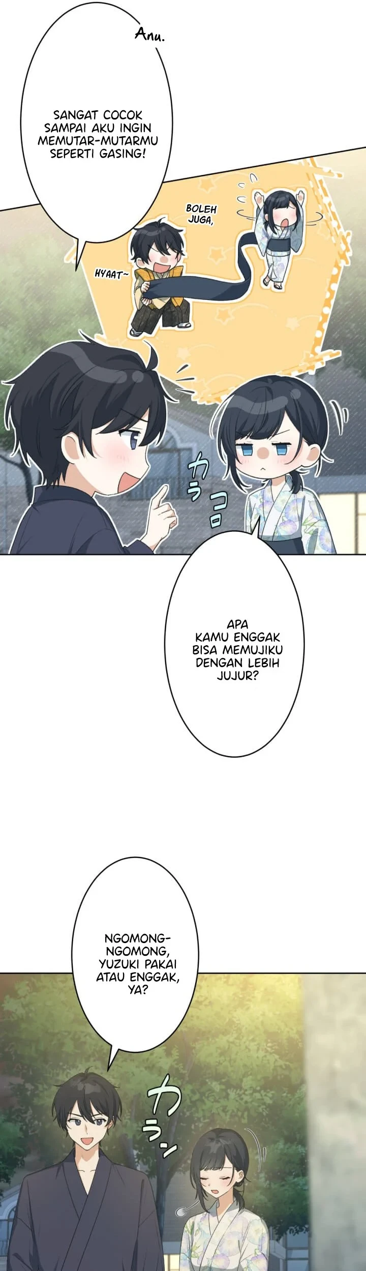 Chitose-kun wa Ramune Bin no Naka (Webtoon) Chapter 11 - halaman 47