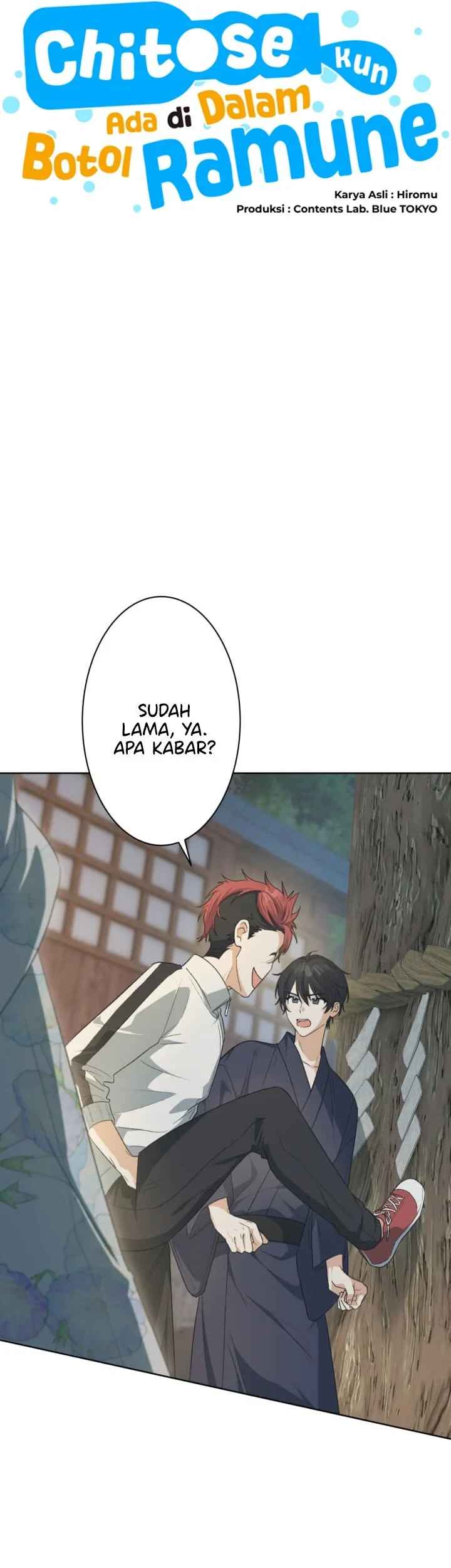 Chitose-kun wa Ramune Bin no Naka (Webtoon) Chapter 12 - halaman 15
