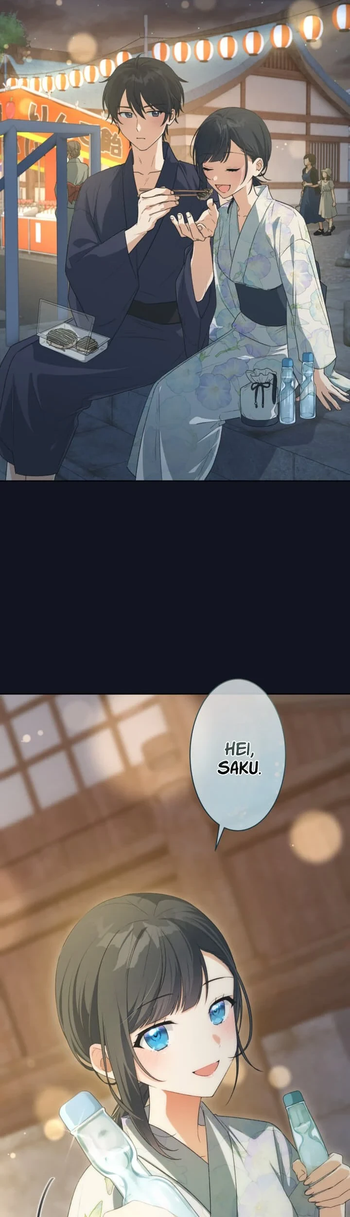 Chitose-kun wa Ramune Bin no Naka (Webtoon) Chapter 12 - halaman 3
