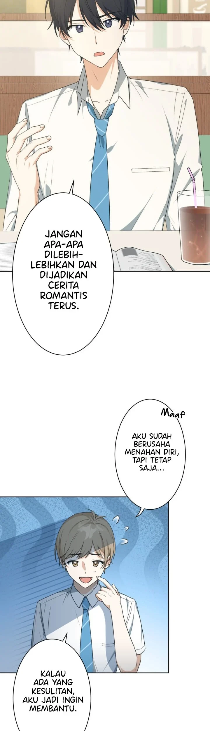 Chitose-kun wa Ramune Bin no Naka (Webtoon) Chapter 13 - halaman 10