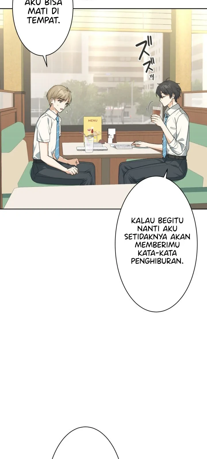 Chitose-kun wa Ramune Bin no Naka (Webtoon) Chapter 13 - halaman 17