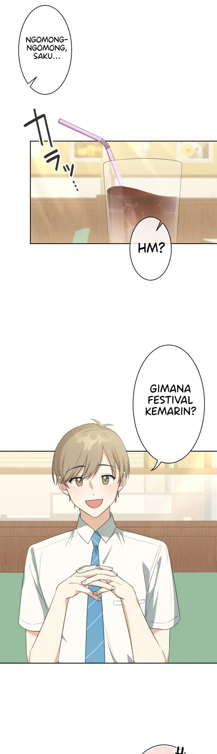 Chitose-kun wa Ramune Bin no Naka (Webtoon) Chapter 13 - halaman 4