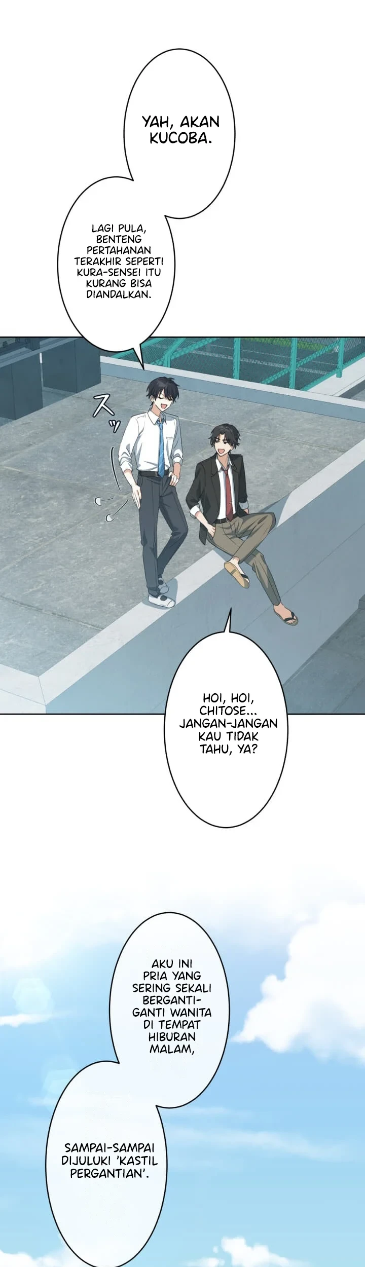 Chitose-kun wa Ramune Bin no Naka (Webtoon) Chapter 4 - halaman 16