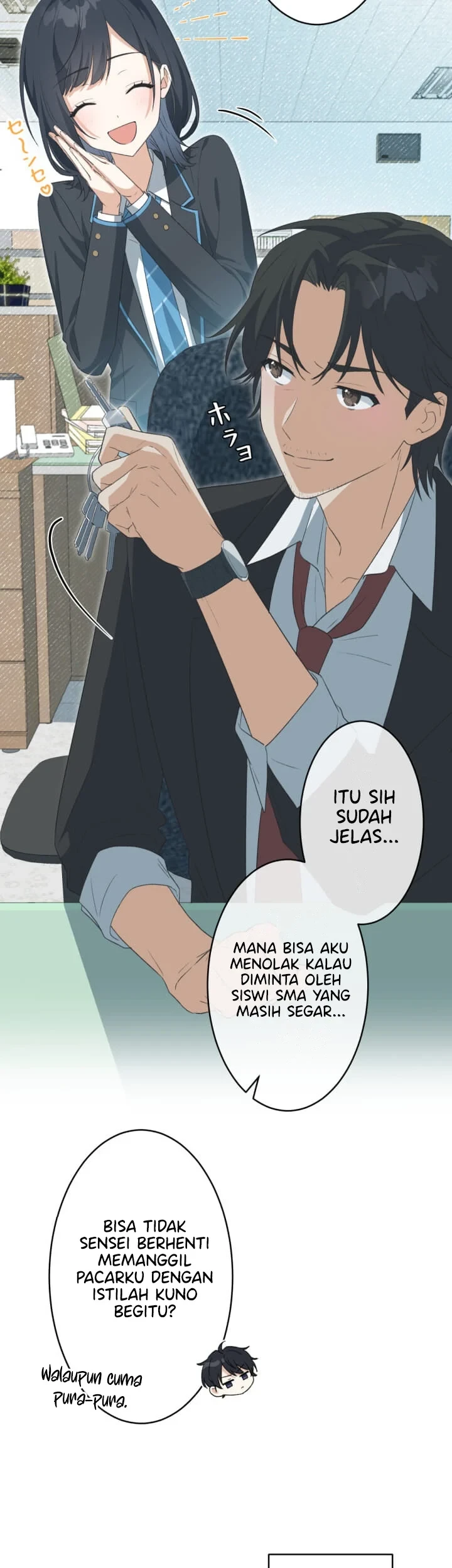 Chitose-kun wa Ramune Bin no Naka (Webtoon) Chapter 4 - halaman 4