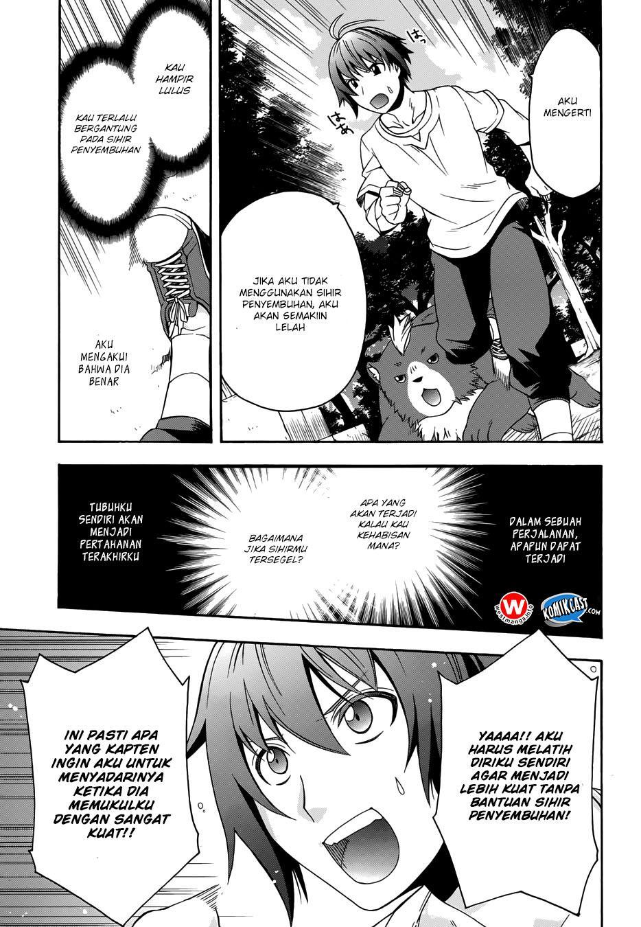 Chiyu Mahou no Machigatta Tsukaikata: Senjou wo Kakeru Kaifuku Youin Chapter 14 - halaman 18