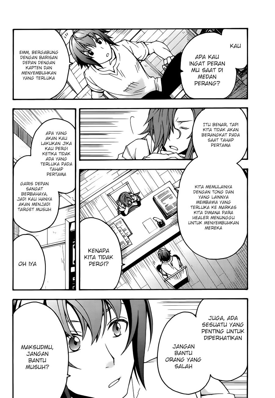 Chiyu Mahou no Machigatta Tsukaikata: Senjou wo Kakeru Kaifuku Youin Chapter 8 - halaman 7