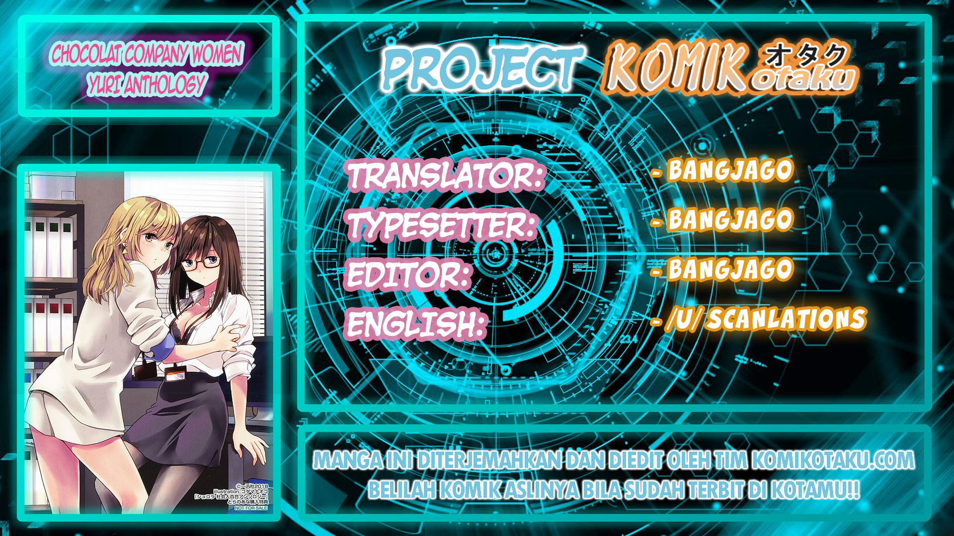 Chocolat: Shakaijin Yuri Anthology Chapter 1 - halaman 1