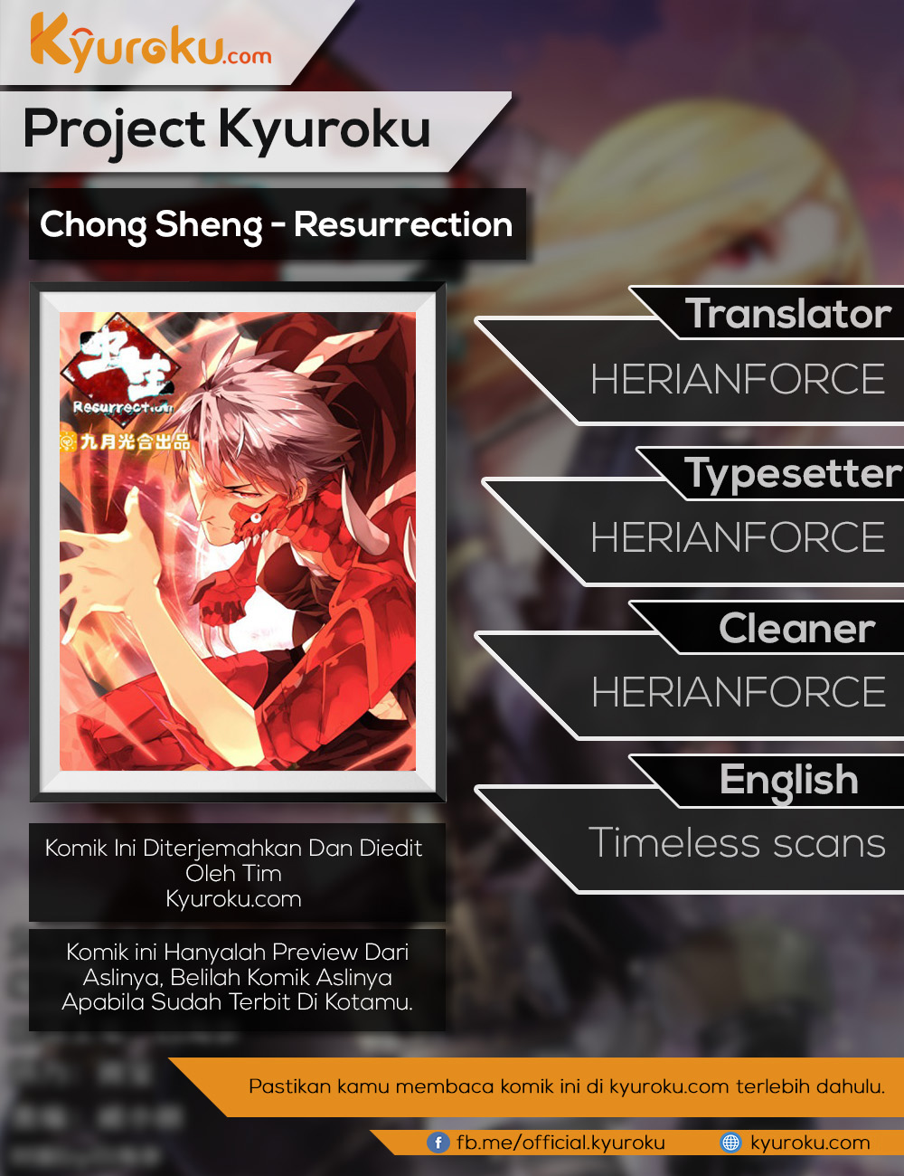 Chong Sheng – Resurrection Chapter 93 - halaman 1