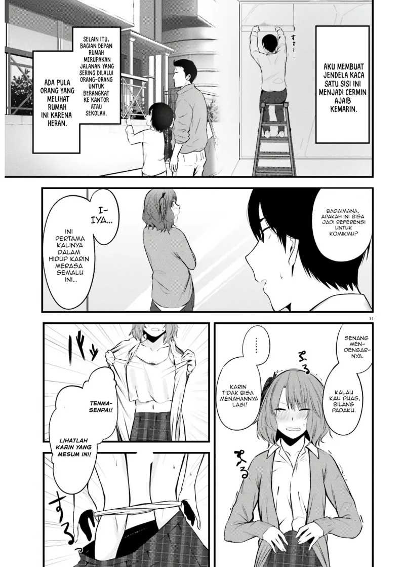 Choppiri Ecchi na Sanshimai demo, Oyomesan ni Shitekuremasu ka? Chapter 10 - halaman 12
