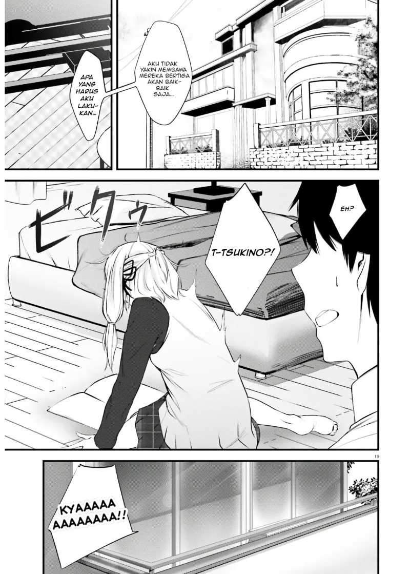 Choppiri Ecchi na Sanshimai demo, Oyomesan ni Shitekuremasu ka? Chapter 10 - halaman 20